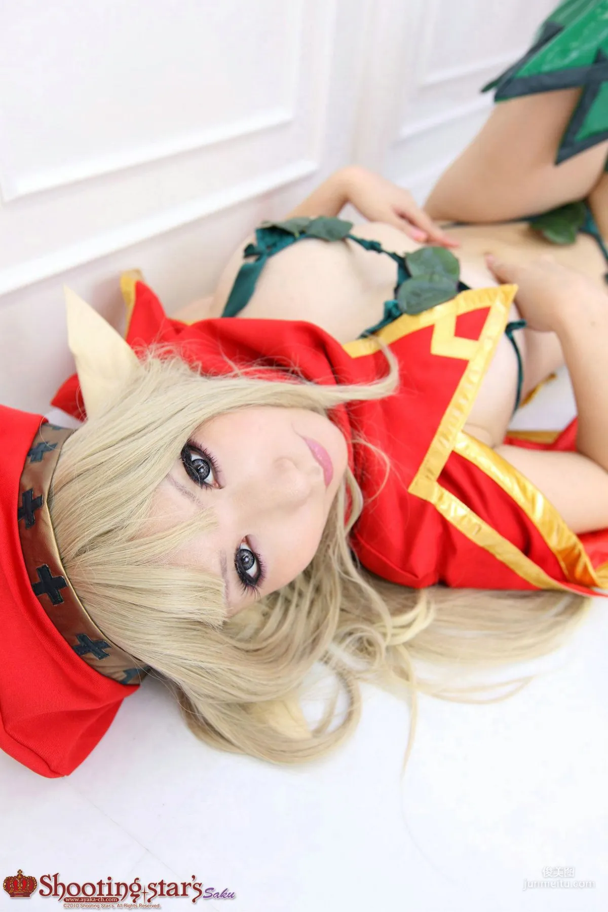 绫香サク (Saku Ayaka) 《クイーンズブレイドQueen's Blade》アイリ & Alleyne 寫真集 98