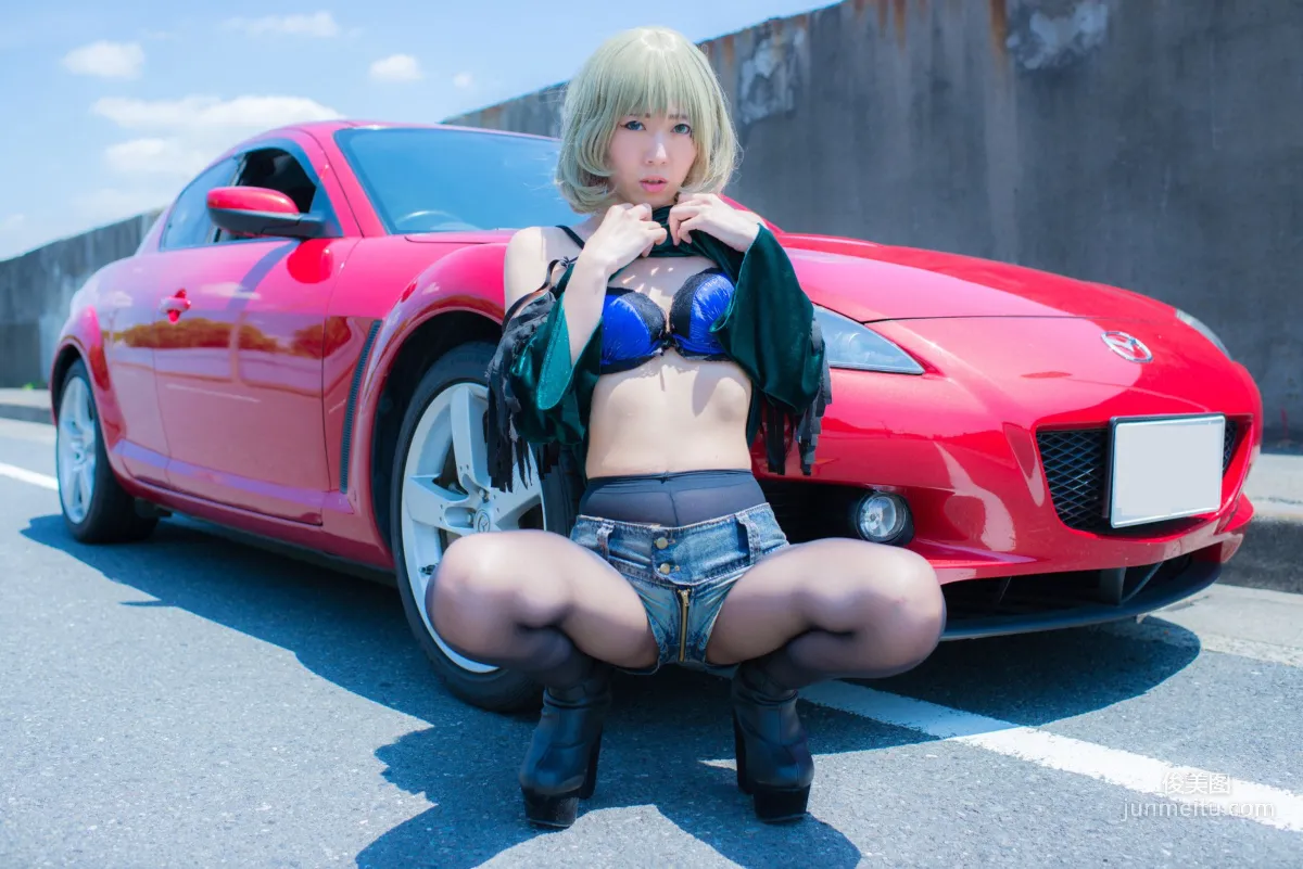 Ayane(あやね) 《Idolmaster》Takagaki Kaede(高垣楓) [Wolf Fang!!] 寫真集 31