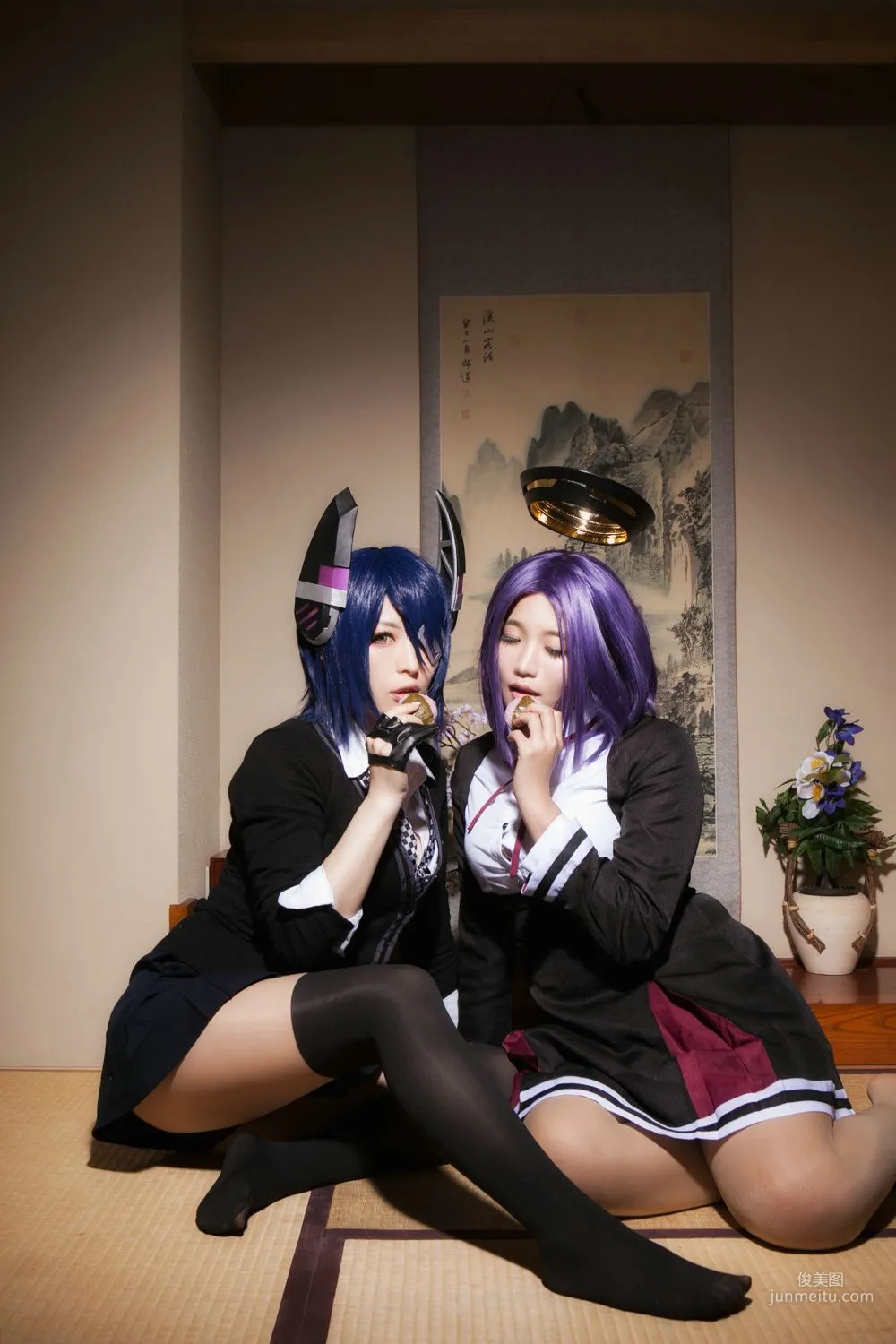 太宰ガロ&Usagi 《Kantai Collection》Tenryu+Tatsuta [Rabbit hutch] 寫真集 32