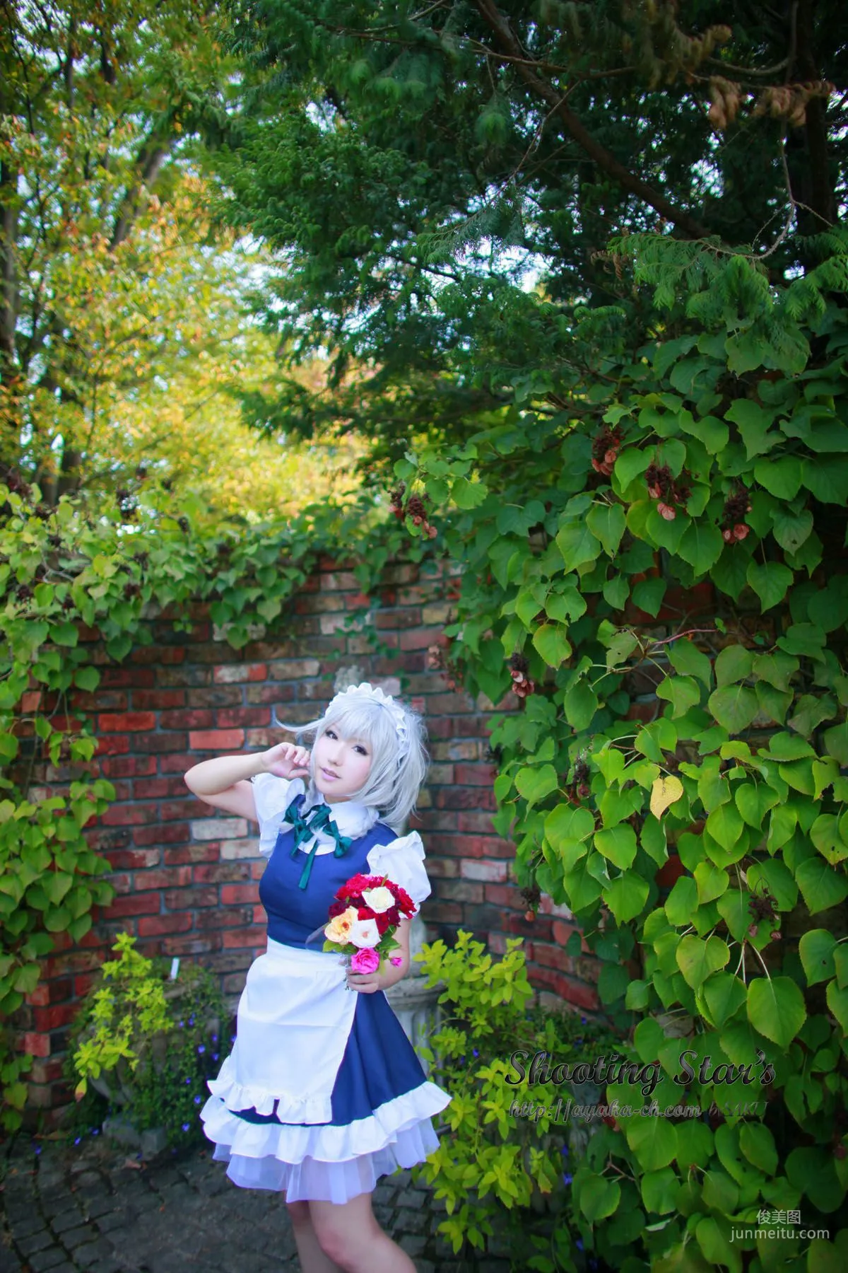 Saku Ayaka (Saku Ayaka) "Touhou Project" Izayoi Sakuya + Patchouli Knowledge [Shooting Star's] Photo Set photo 106