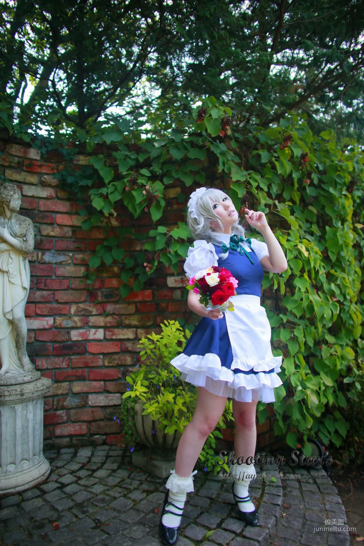 Saku Ayaka (Saku Ayaka) "Touhou Project" Izayoi Sakuya + Patchouli Knowledge [Shooting Star's] Photo Set photo 105