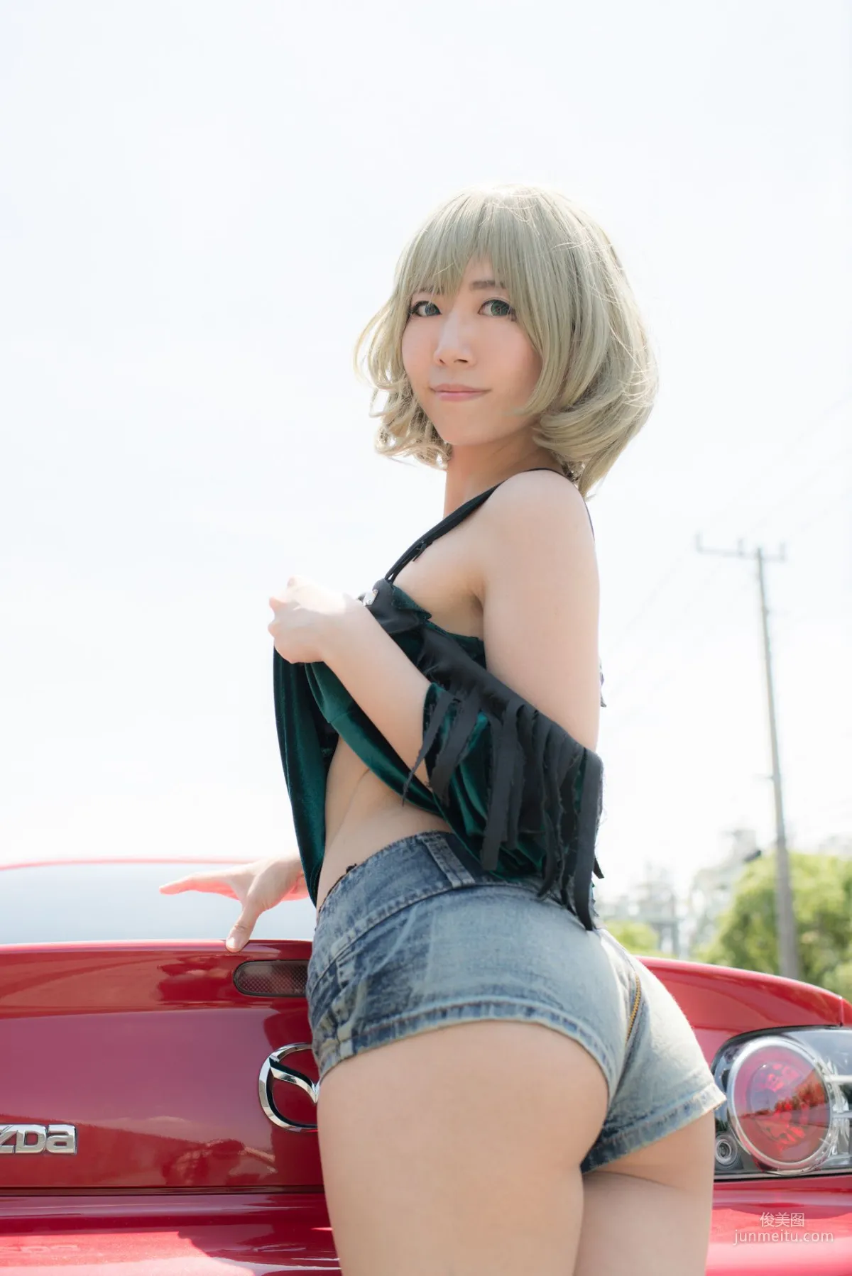 Ayane(あやね) 《Idolmaster》Takagaki Kaede(高垣楓) [Wolf Fang!!] 寫真集 67