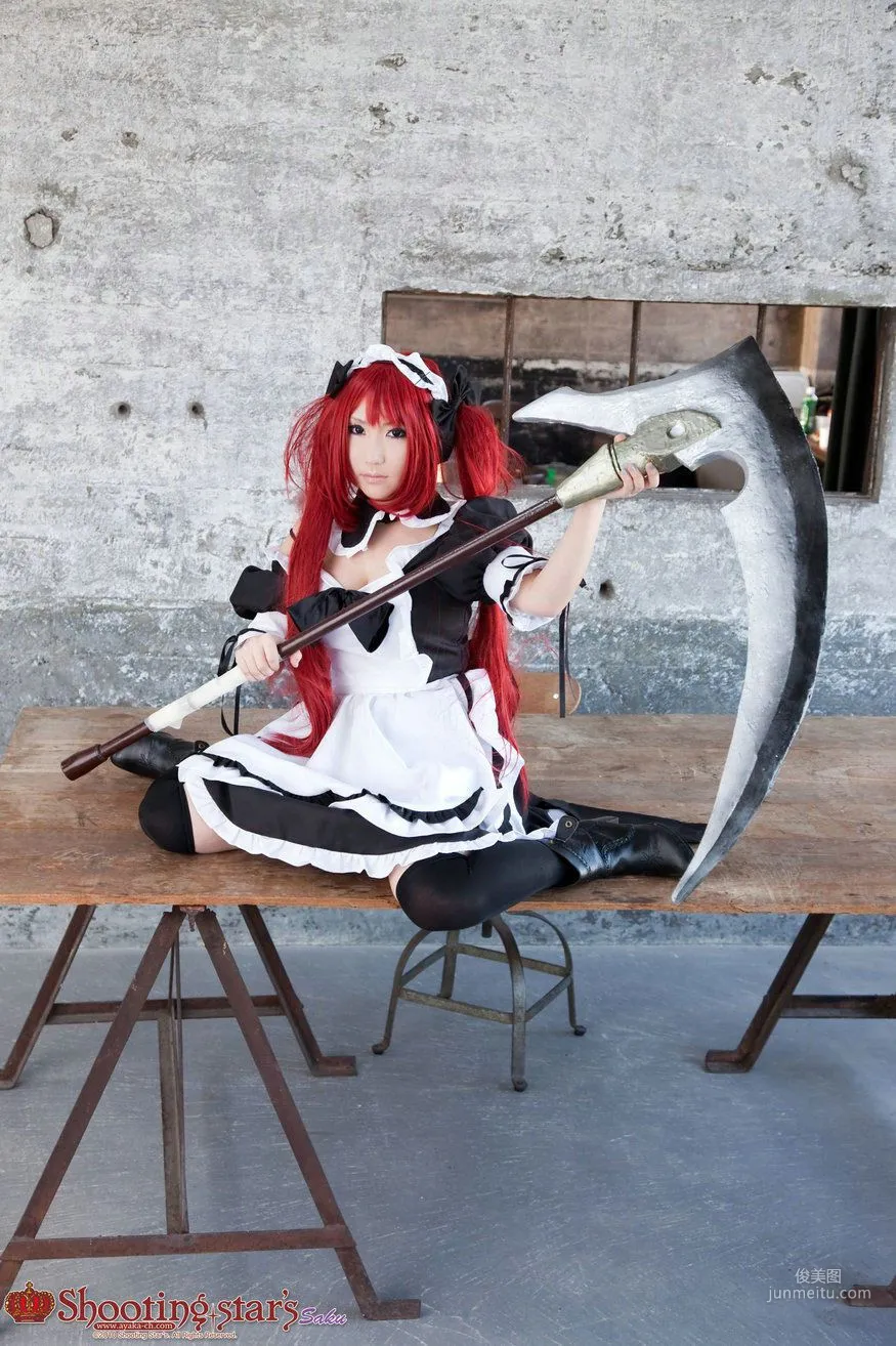 绫香サク (Saku Ayaka) 《クイーンズブレイドQueen's Blade》アイリ & Alleyne 寫真集 70