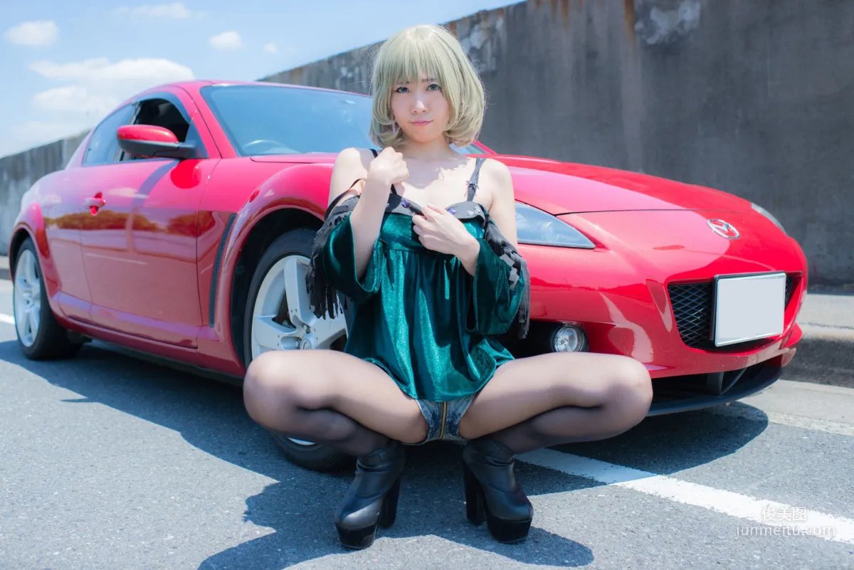 Ayane(あやね) 《Idolmaster》Takagaki Kaede(高垣楓) [Wolf Fang!!] 寫真集 30