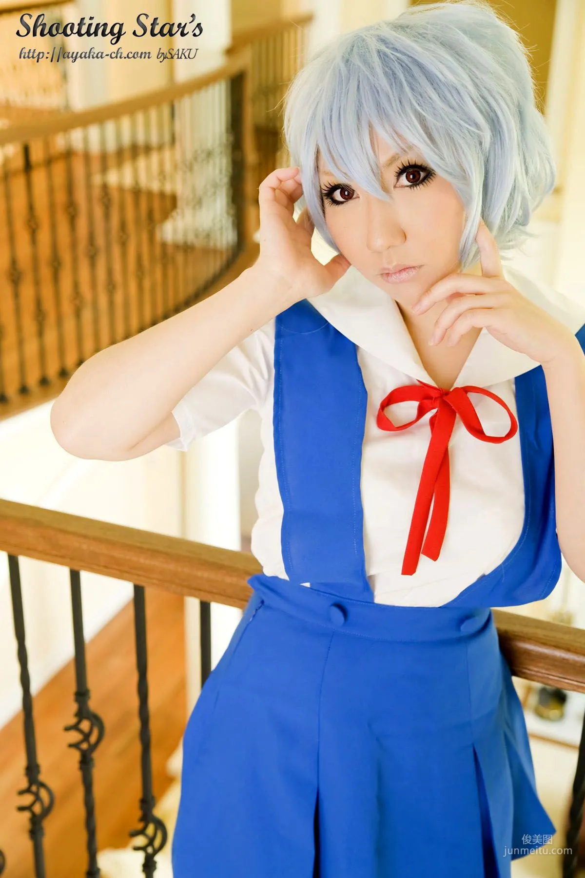 サク (绫香) 《Shinseiki Evangelion》Ayanami Rei [Shooting Star's] 寫真集 23