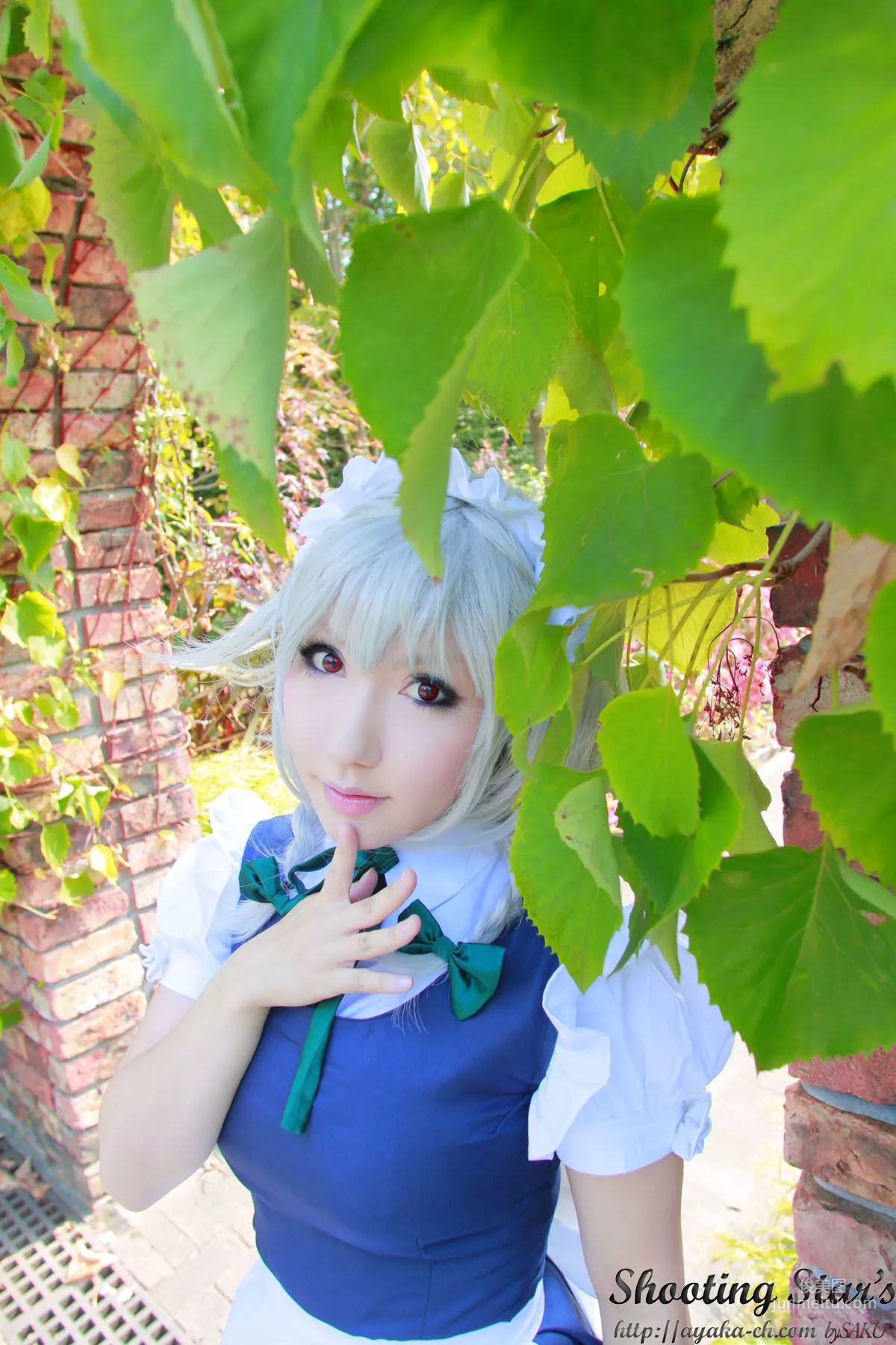 Saku Ayaka (Saku Ayaka) "Touhou Project" Izayoi Sakuya + Patchouli Knowledge [Shooting Star's] Photo Set photo 98