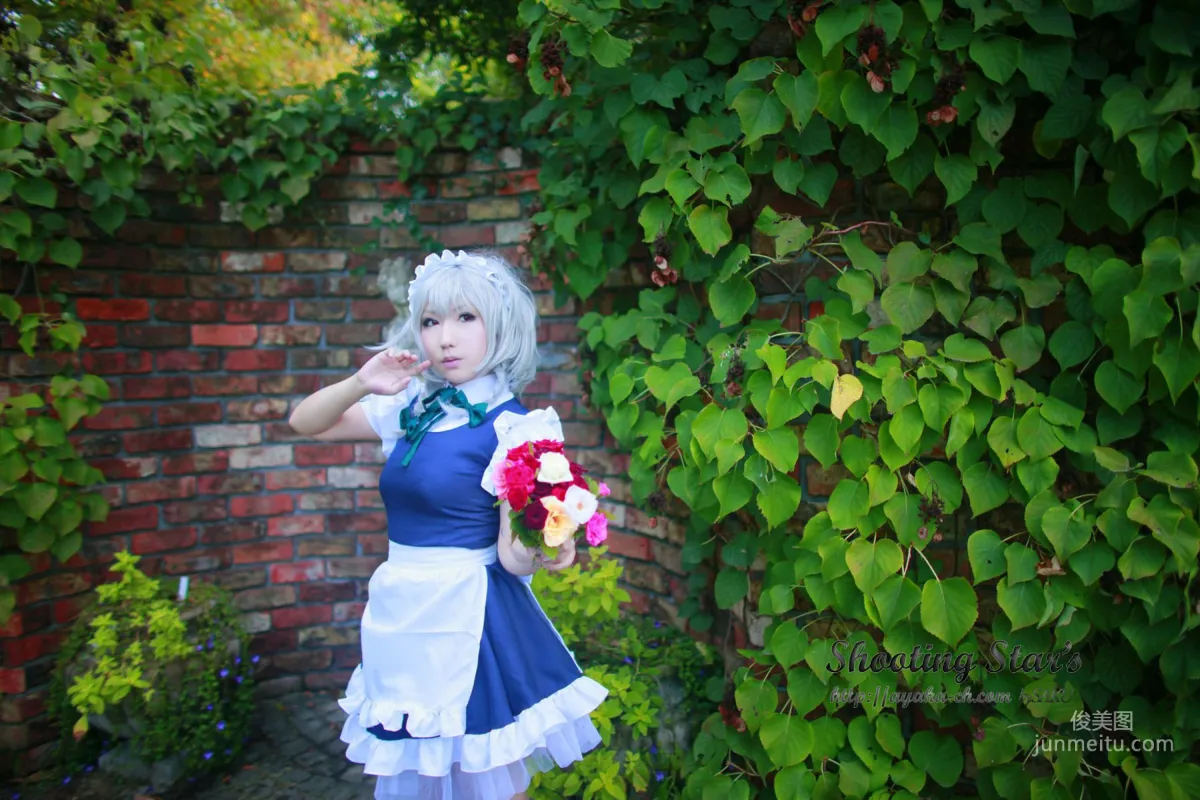 Saku Ayaka (Saku Ayaka) "Touhou Project" Izayoi Sakuya + Patchouli Knowledge [Shooting Star's] Photo Set photo 80
