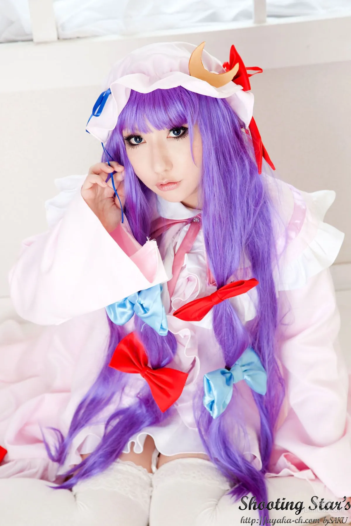 Saku Ayaka (Saku Ayaka) "Touhou Project" Izayoi Sakuya + Patchouli Knowledge [Shooting Star's] Photo Set photo 47