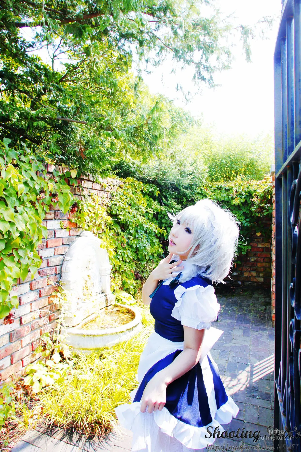 Saku Ayaka (Saku Ayaka) "Touhou Project" Izayoi Sakuya + Patchouli Knowledge [Shooting Star's] Photo Set photo 102