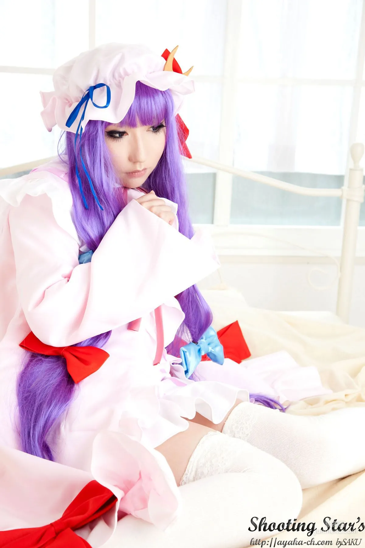 Saku Ayaka (Saku Ayaka) "Touhou Project" Izayoi Sakuya + Patchouli Knowledge [Shooting Star's] Photo Set photo 11