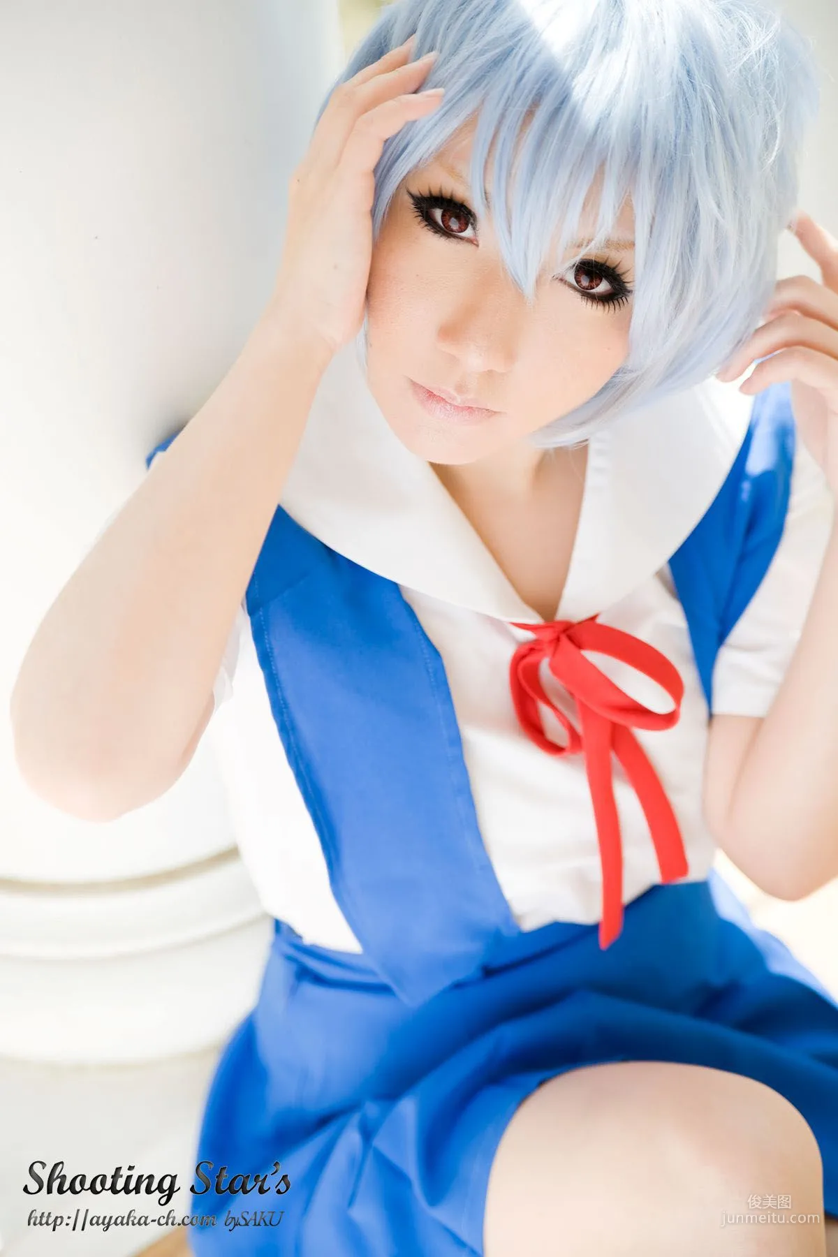 サク (绫香) 《Shinseiki Evangelion》Ayanami Rei [Shooting Star's] 寫真集 45