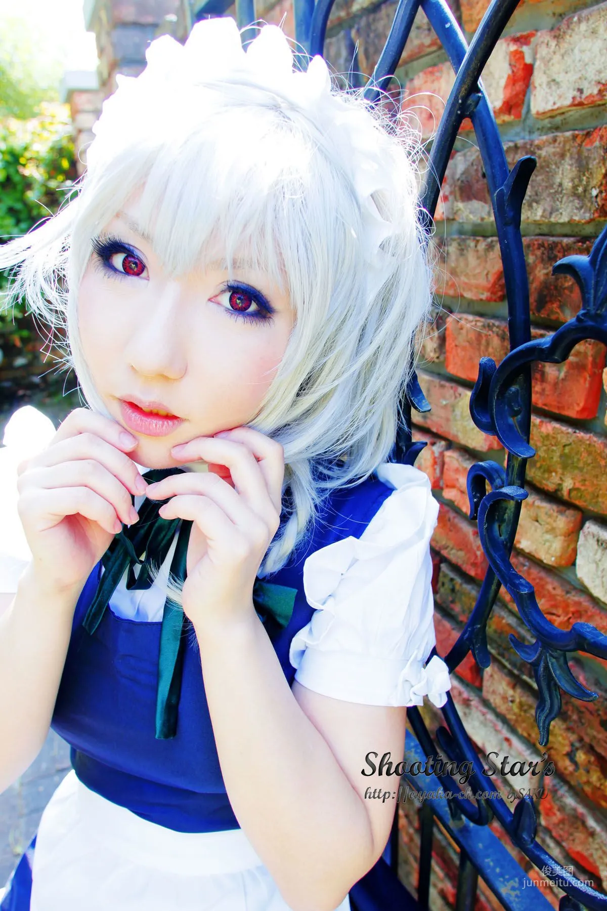 Saku Ayaka (Saku Ayaka) "Touhou Project" Izayoi Sakuya + Patchouli Knowledge [Shooting Star's] Photo Set photo 71