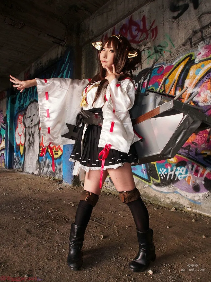 Saku Ayaka, Kantai Collection Kongou Part Three Photo Set photo 106