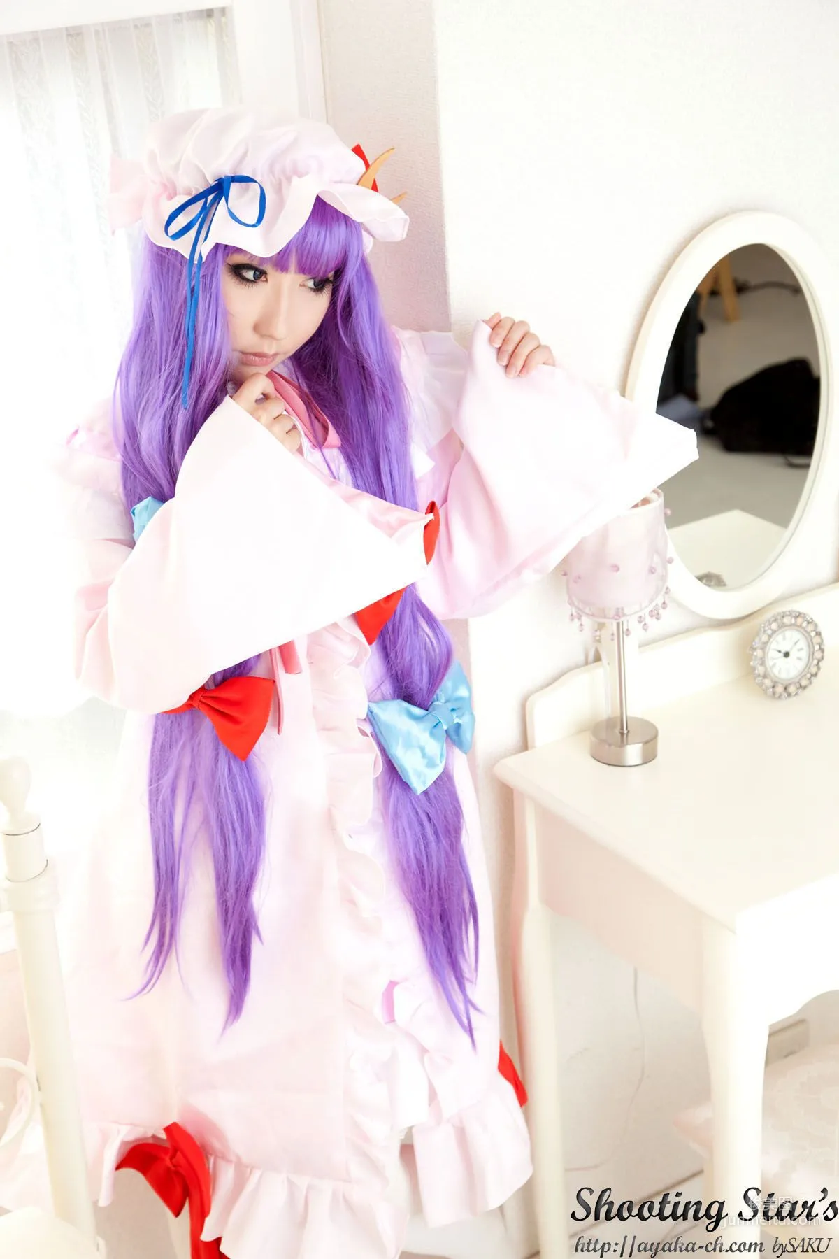 Saku Ayaka (Saku Ayaka) "Touhou Project" Izayoi Sakuya + Patchouli Knowledge [Shooting Star's] Photo Set photo 14