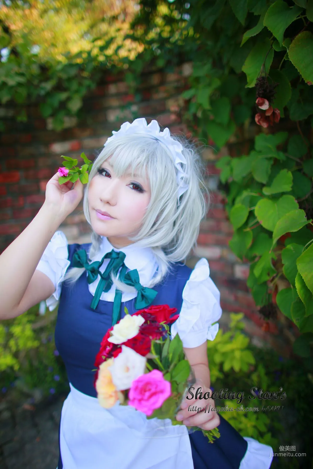 Saku Ayaka (Saku Ayaka) "Touhou Project" Izayoi Sakuya + Patchouli Knowledge [Shooting Star's] Photo Set photo 82