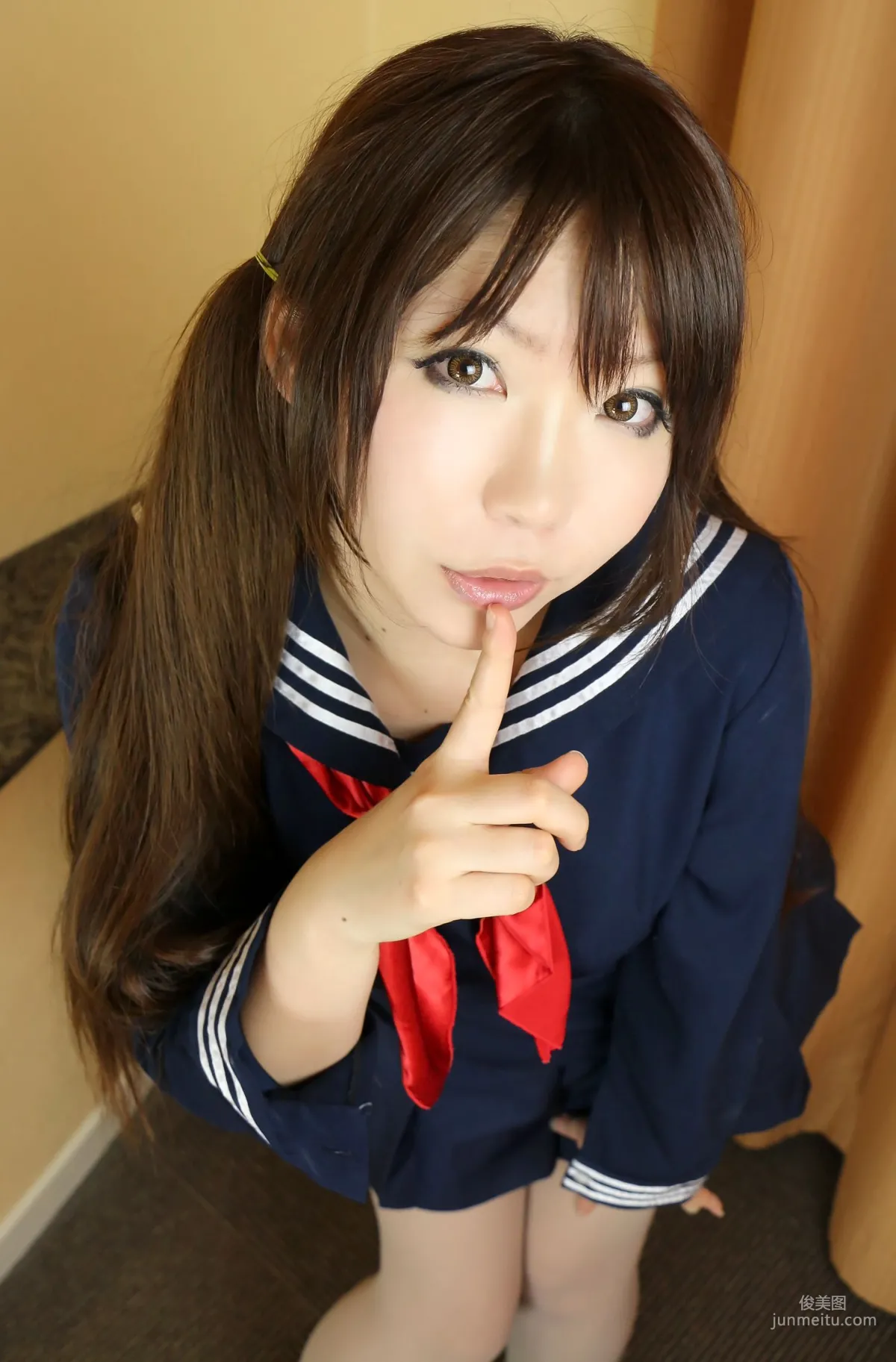 Higurashi Rin Stockings Tights School Girl Bunny Girl Policewoman Photo Set photo 19