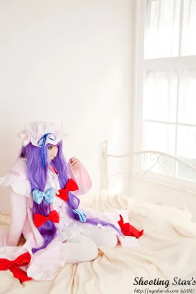 绫香サク (サク綾香 Saku Ayaka)《東方Project》Izayoi Sakuya + Patchouli Knowledge [Shooting Star's] 寫真集