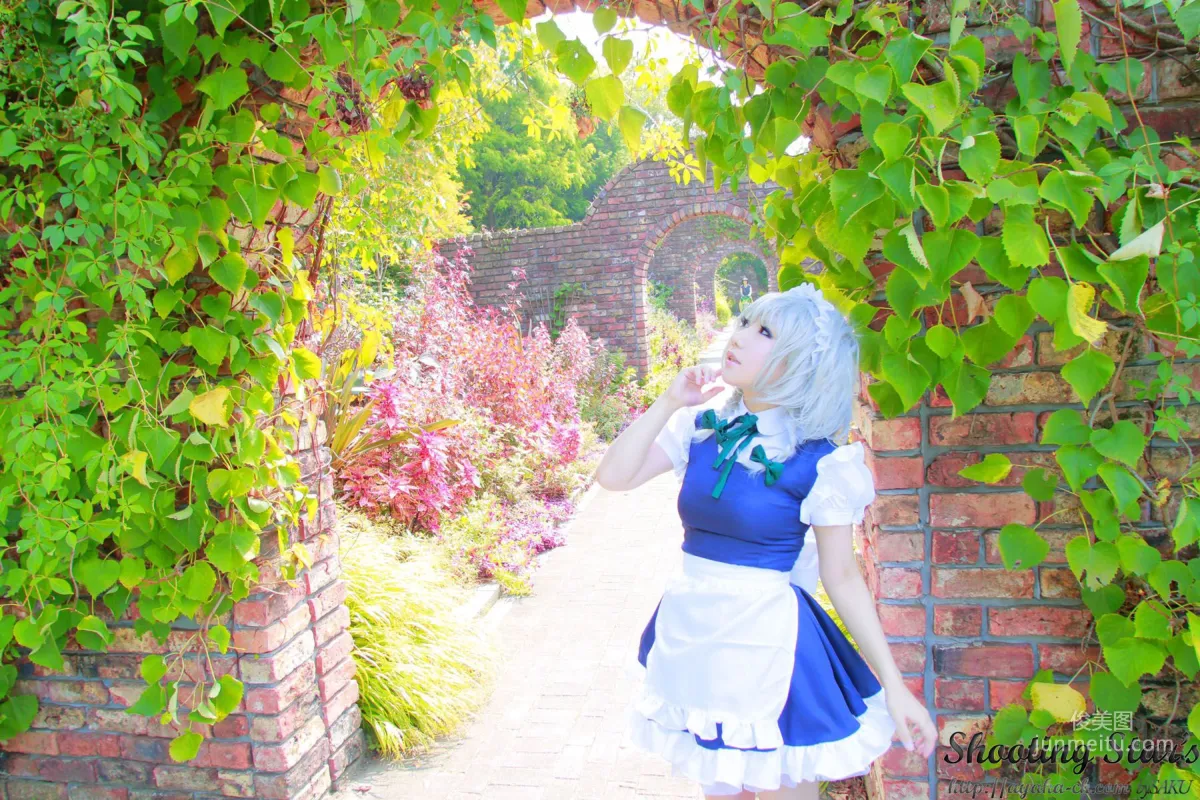 Saku Ayaka (Saku Ayaka) "Touhou Project" Izayoi Sakuya + Patchouli Knowledge [Shooting Star's] Photo Set photo 60