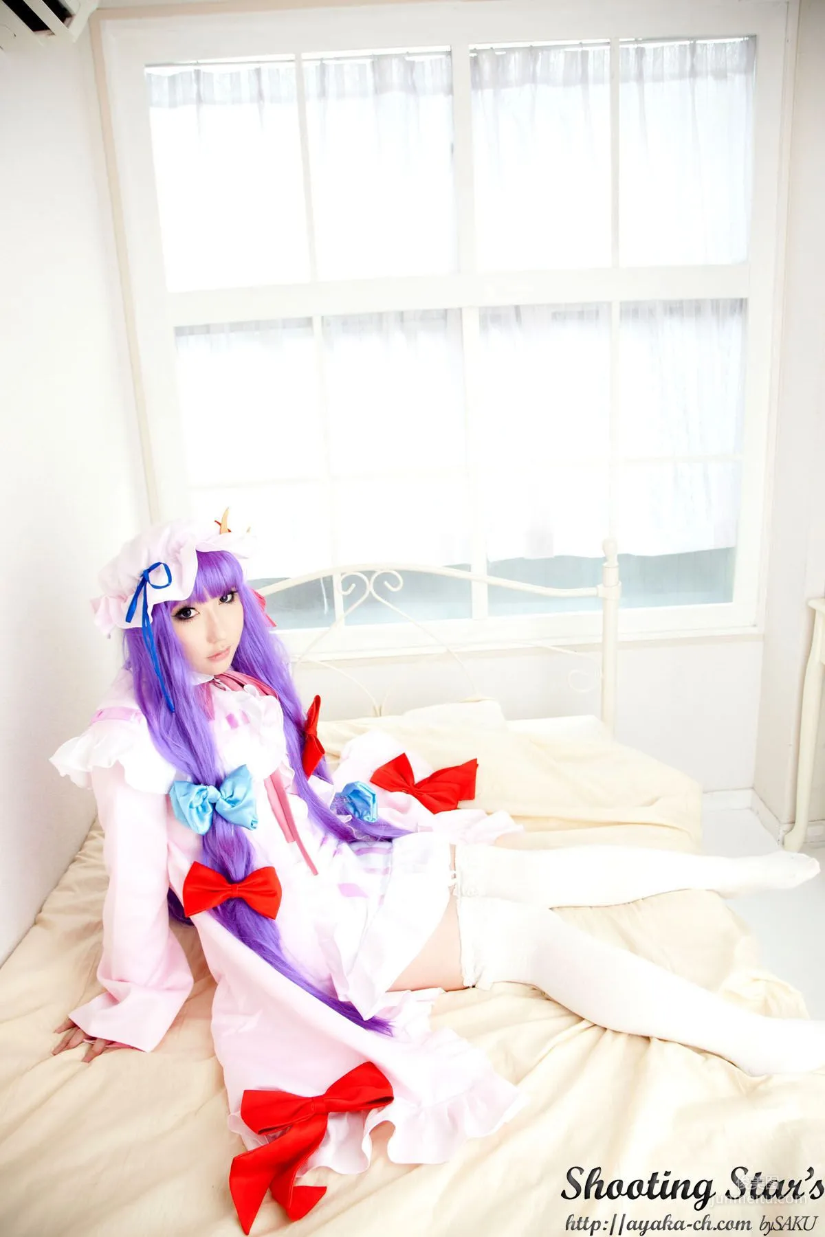 绫香サク (サク綾香 Saku Ayaka)《東方Project》Izayoi Sakuya + Patchouli Knowledge [Shooting Star's] 写真集9