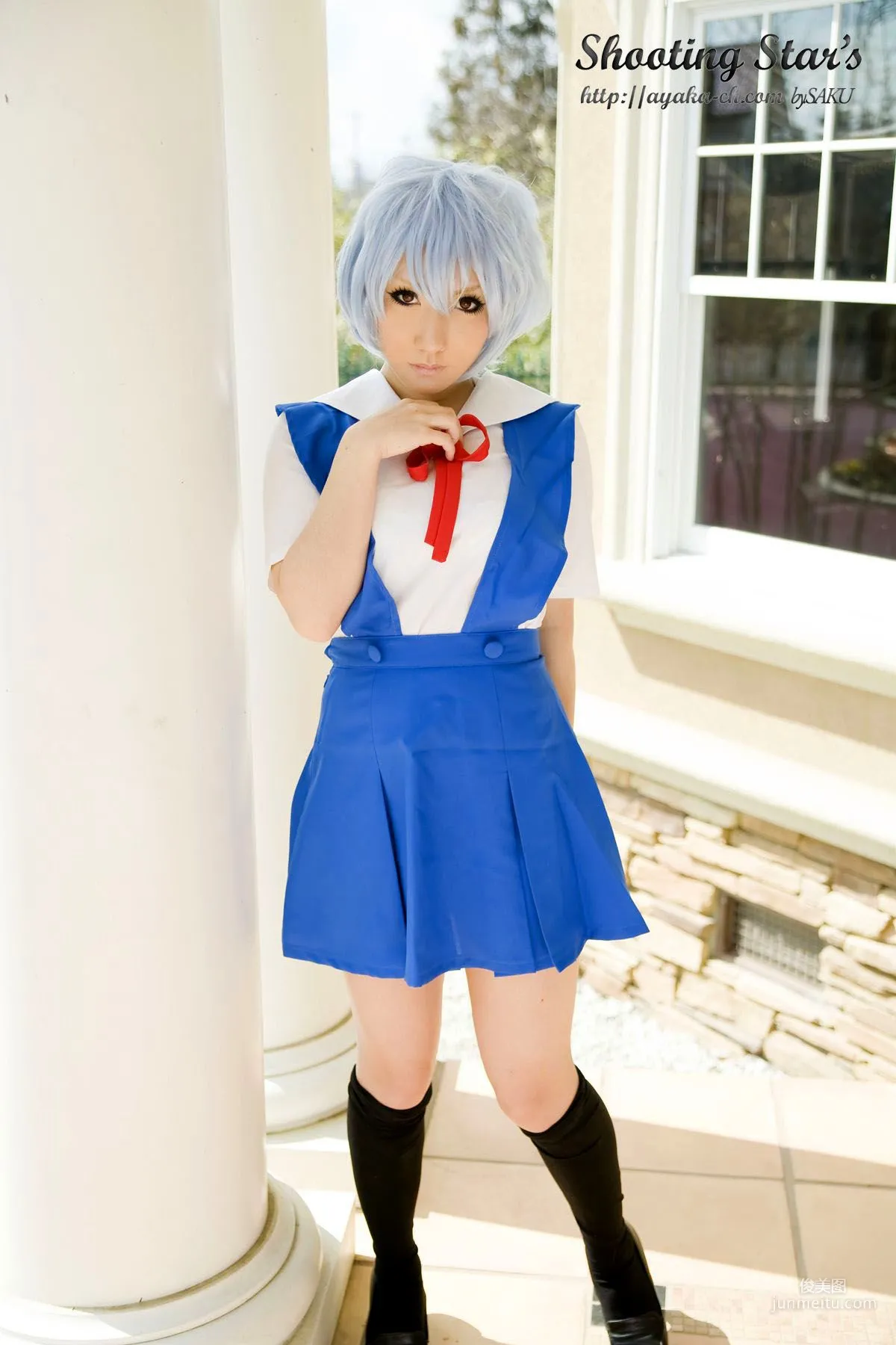 绫香 (Saku サク)  《新世紀エヴァンゲリオン》Rei Ayanami 写真集116