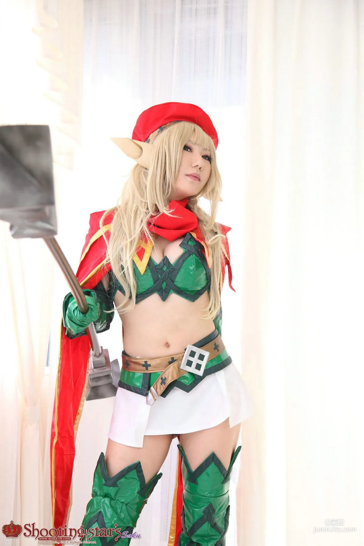 绫香サク (Saku Ayaka) 《クイーンズブレイドQueen's Blade》アイリ & Alleyne 寫真集 77