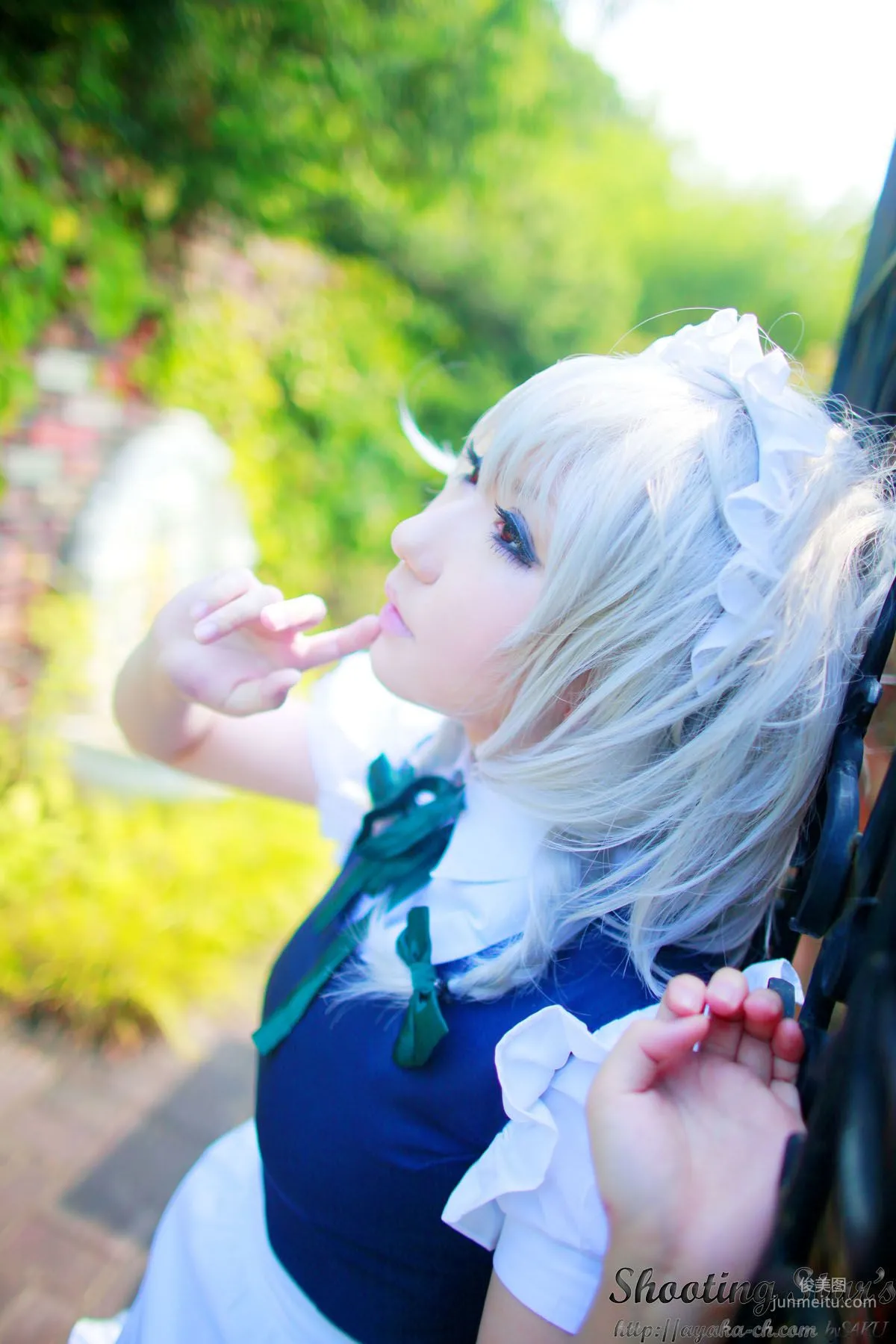 Saku Ayaka (Saku Ayaka) "Touhou Project" Izayoi Sakuya + Patchouli Knowledge [Shooting Star's] Photo Set photo 103