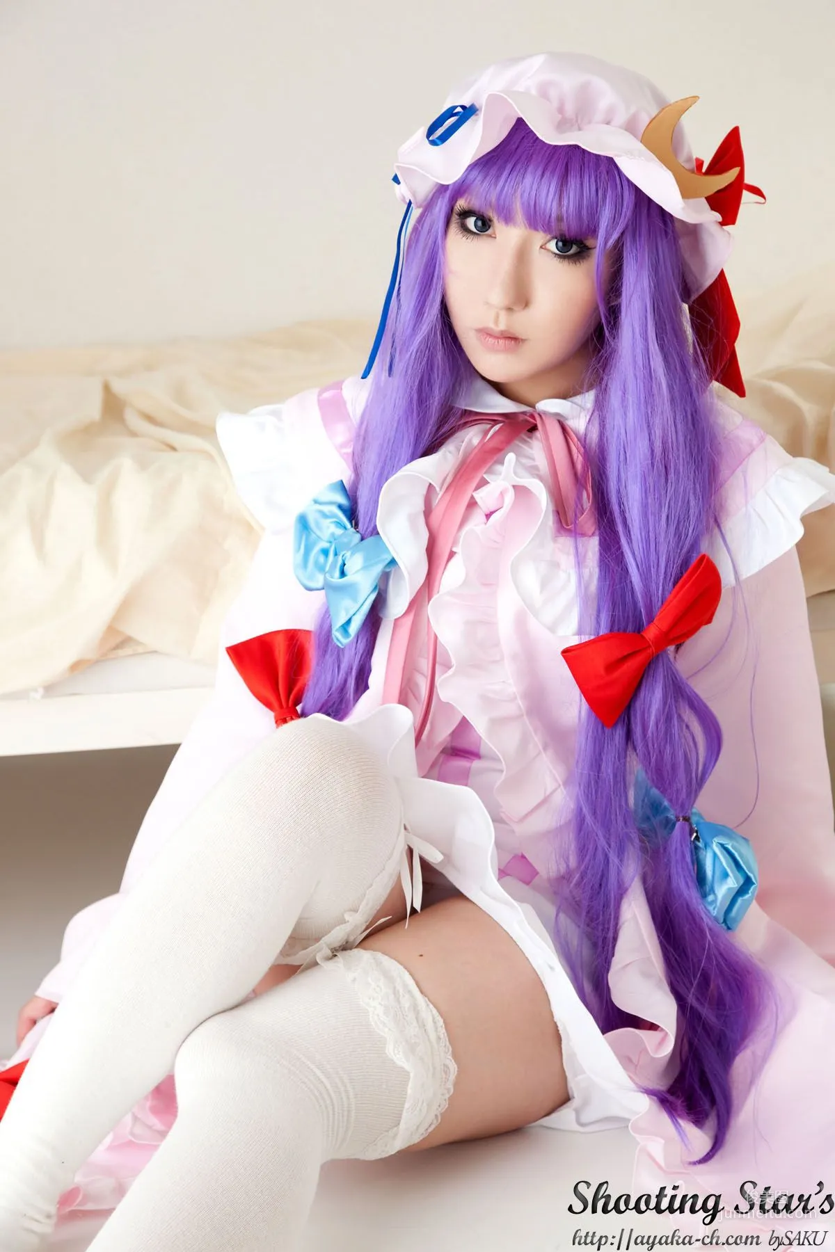 Saku Ayaka (Saku Ayaka) "Touhou Project" Izayoi Sakuya + Patchouli Knowledge [Shooting Star's] Photo Set photo 20