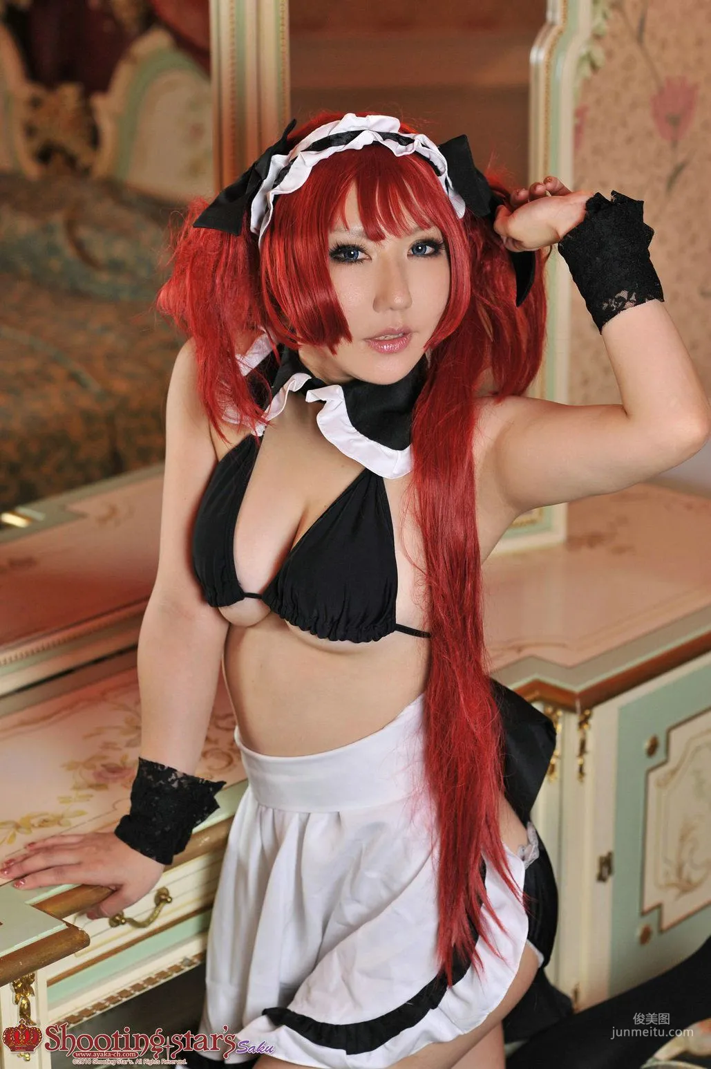 绫香サク (Saku Ayaka) 《クイーンズブレイドQueen's Blade》アイリ & Alleyne 寫真集 48