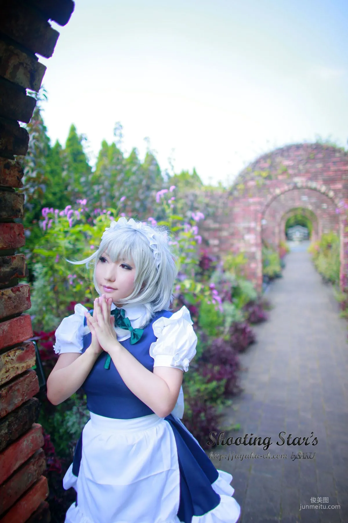 Saku Ayaka (Saku Ayaka) "Touhou Project" Izayoi Sakuya + Patchouli Knowledge [Shooting Star's] Photo Set photo 78