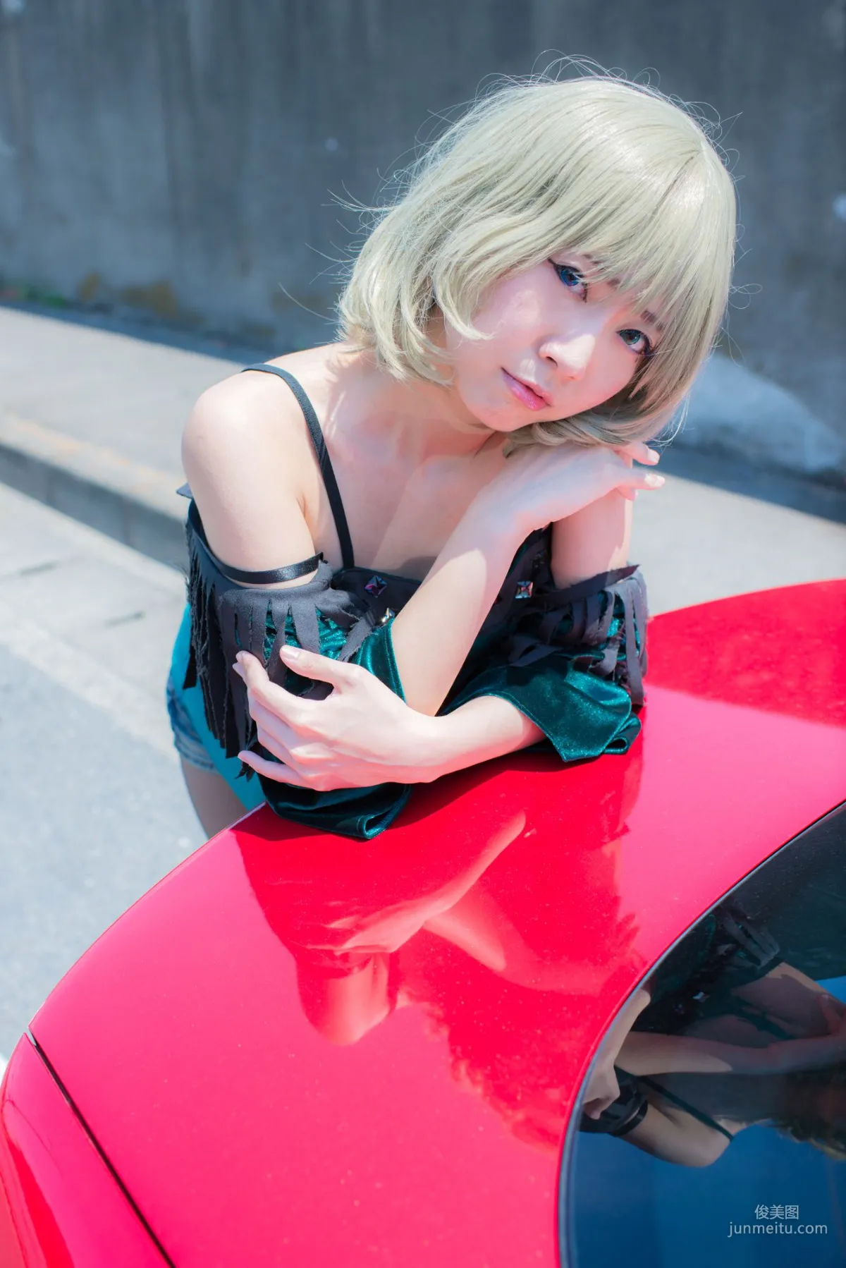 Ayane(あやね) 《Idolmaster》Takagaki Kaede(高垣楓) [Wolf Fang!!] 寫真集 33