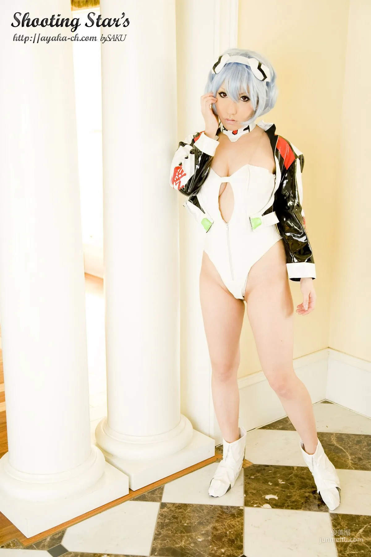 绫香 (Saku サク)  《新世紀エヴァンゲリオン》Rei Ayanami 写真集45