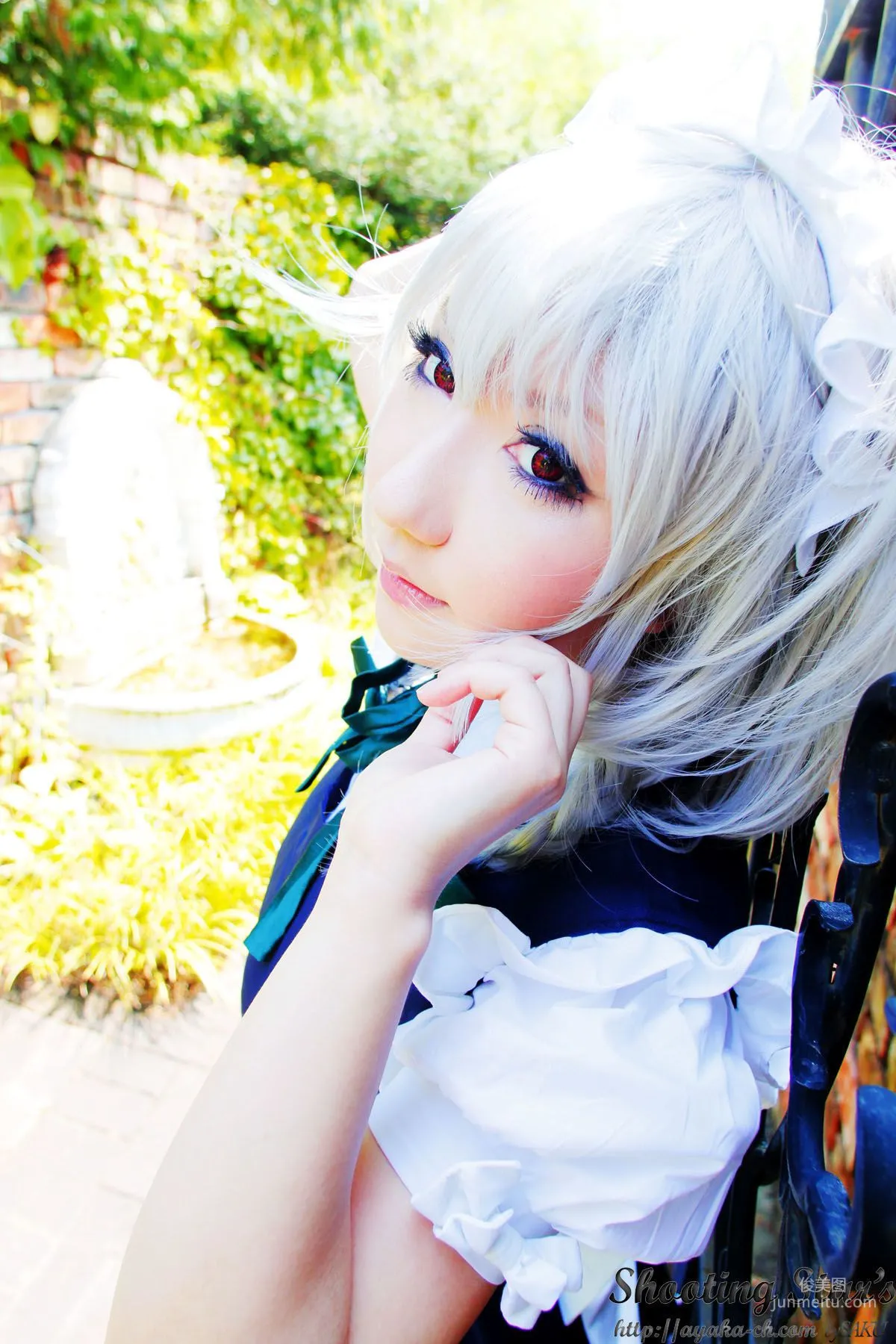 Saku Ayaka (Saku Ayaka) "Touhou Project" Izayoi Sakuya + Patchouli Knowledge [Shooting Star's] Photo Set photo 113