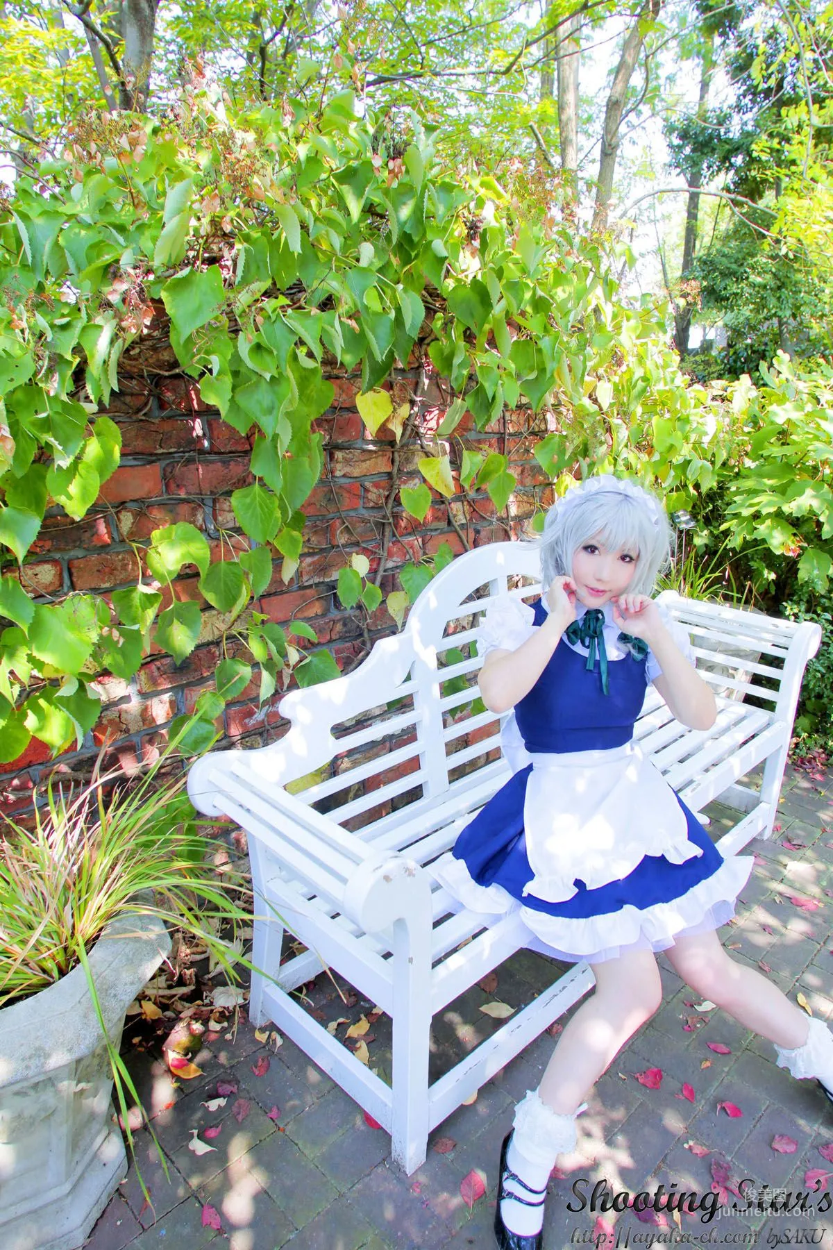 Saku Ayaka (Saku Ayaka) "Touhou Project" Izayoi Sakuya + Patchouli Knowledge [Shooting Star's] Photo Set photo 100