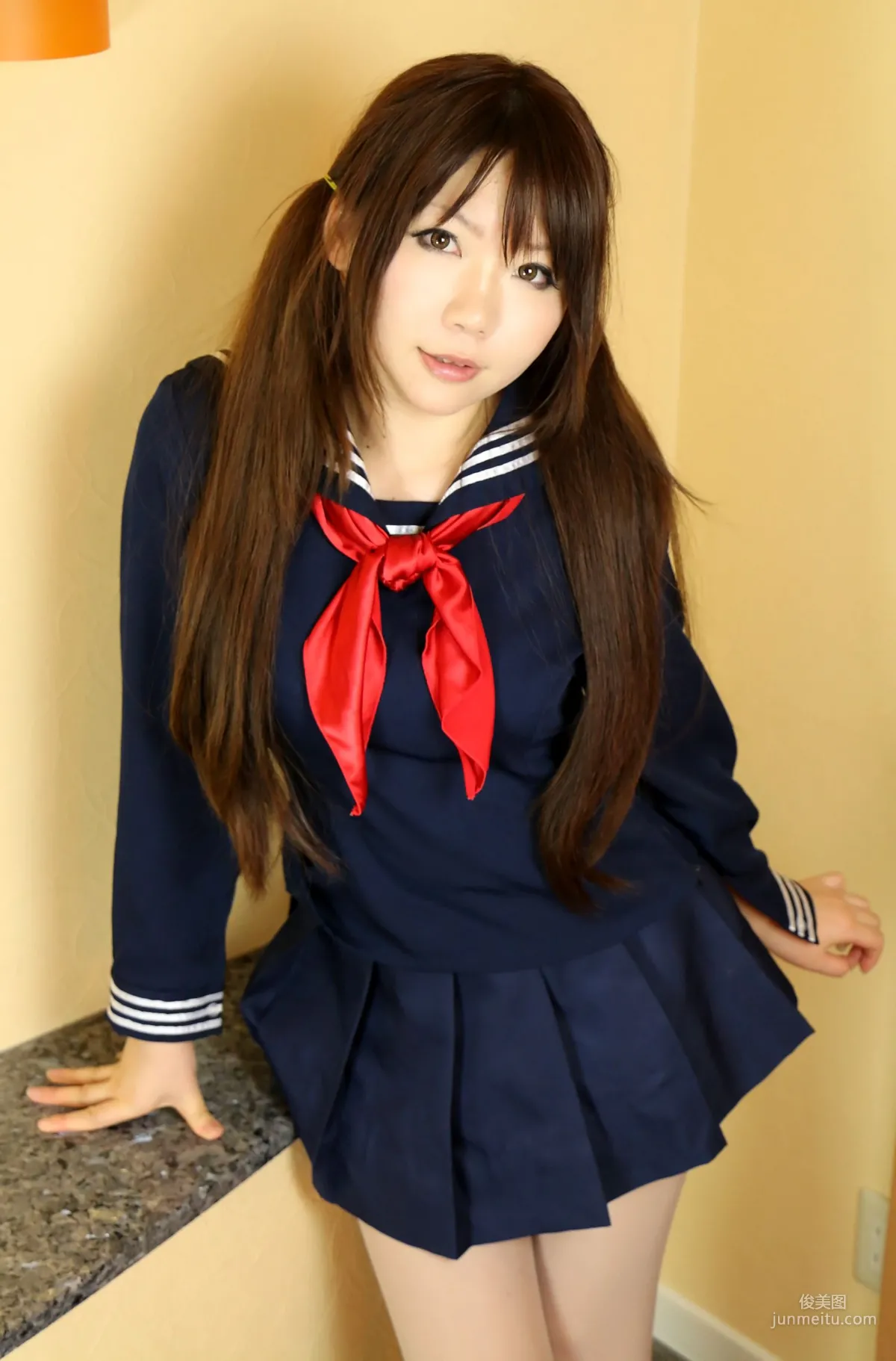 Higurashi Rin Stockings Tights School Girl Bunny Girl Policewoman Photo Set photo 21