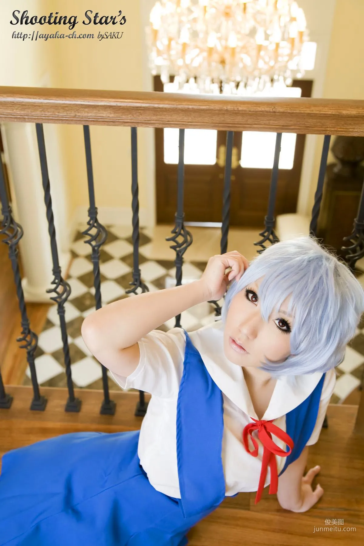 サク (绫香) 《Shinseiki Evangelion》Ayanami Rei [Shooting Star's] 寫真集 31