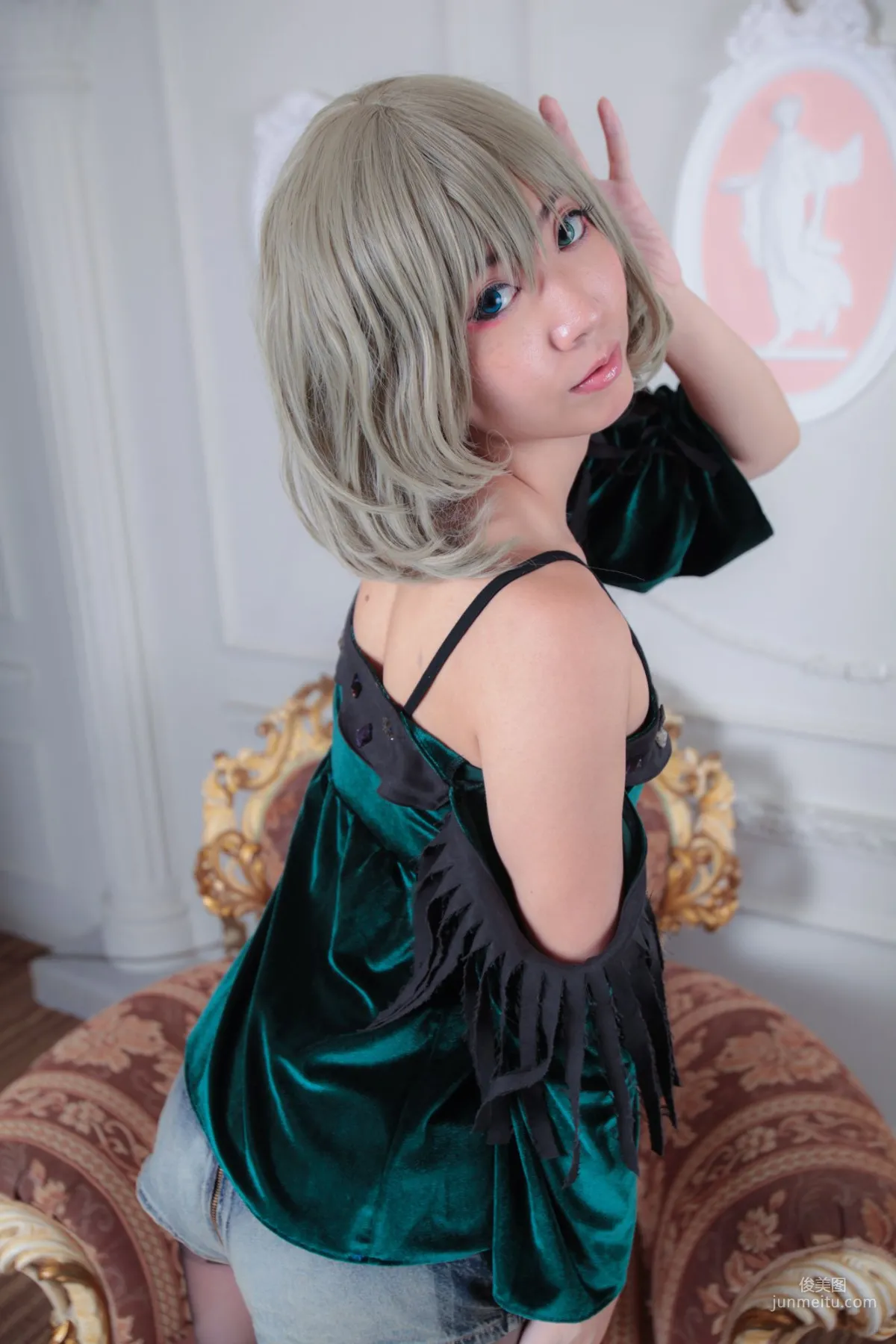 Ayane(あやね) 《Idolmaster》Takagaki Kaede(高垣楓) [Wolf Fang!!] 寫真集 79