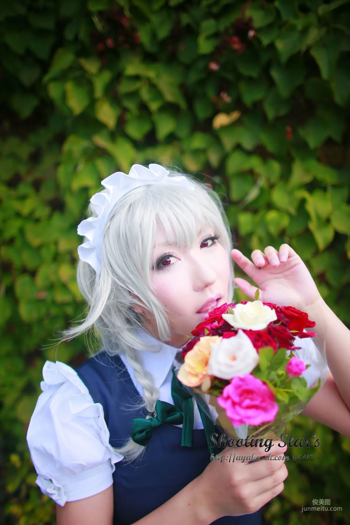 Saku Ayaka (Saku Ayaka) "Touhou Project" Izayoi Sakuya + Patchouli Knowledge [Shooting Star's] Photo Set photo 79