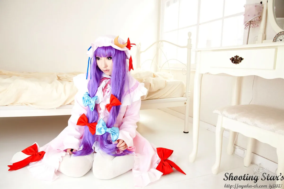 Saku Ayaka (Saku Ayaka) "Touhou Project" Izayoi Sakuya + Patchouli Knowledge [Shooting Star's] Photo Set photo 17