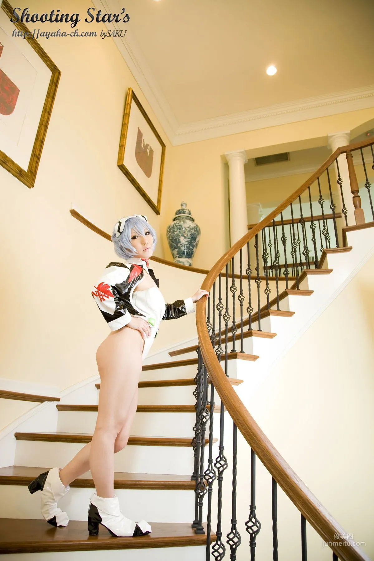 サク (绫香) 《Shinseiki Evangelion》Ayanami Rei [Shooting Star's] 寫真集 82
