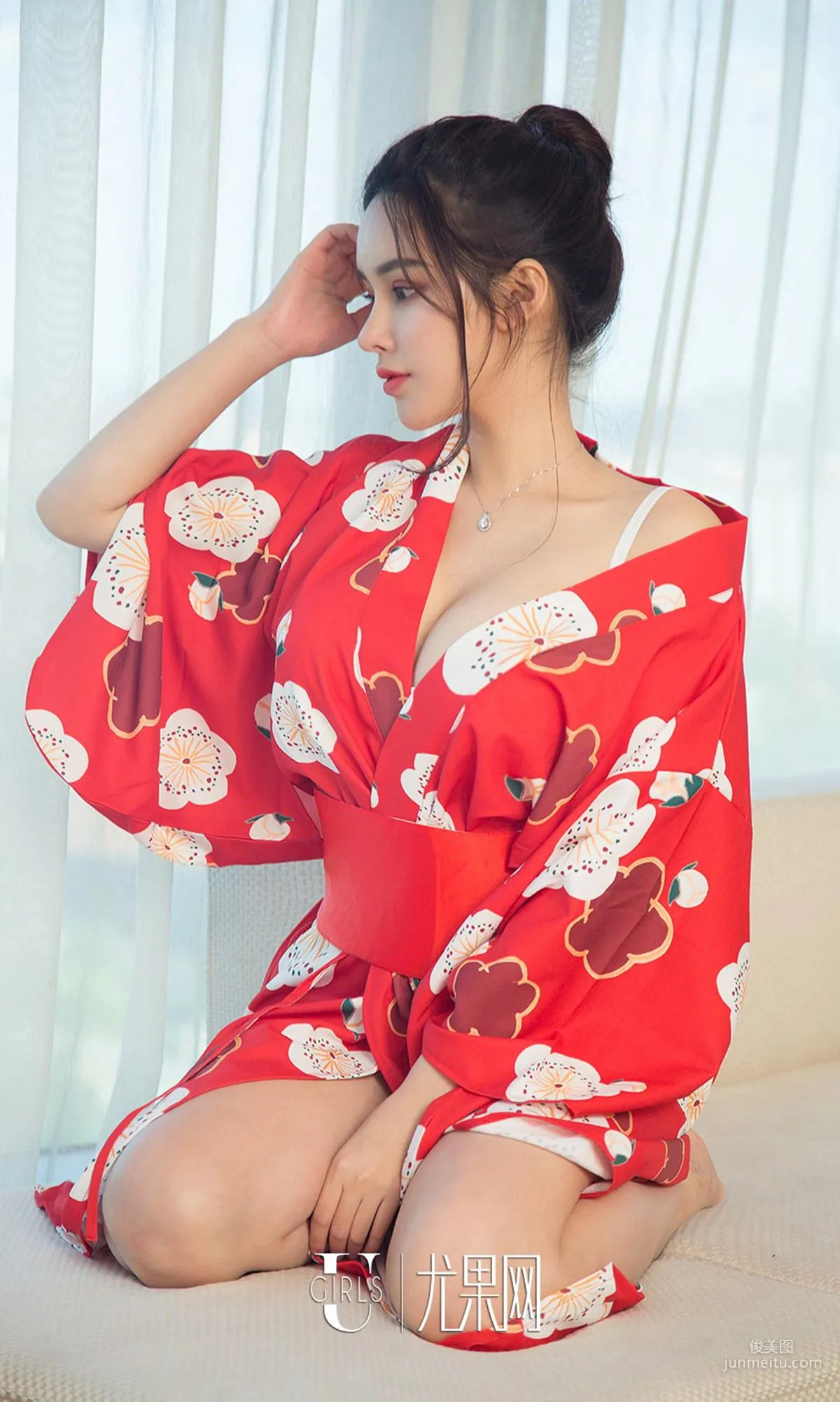 Jin Zixin, Miss Pearl [Ugirls App] No.1350 Photo Set photo 11