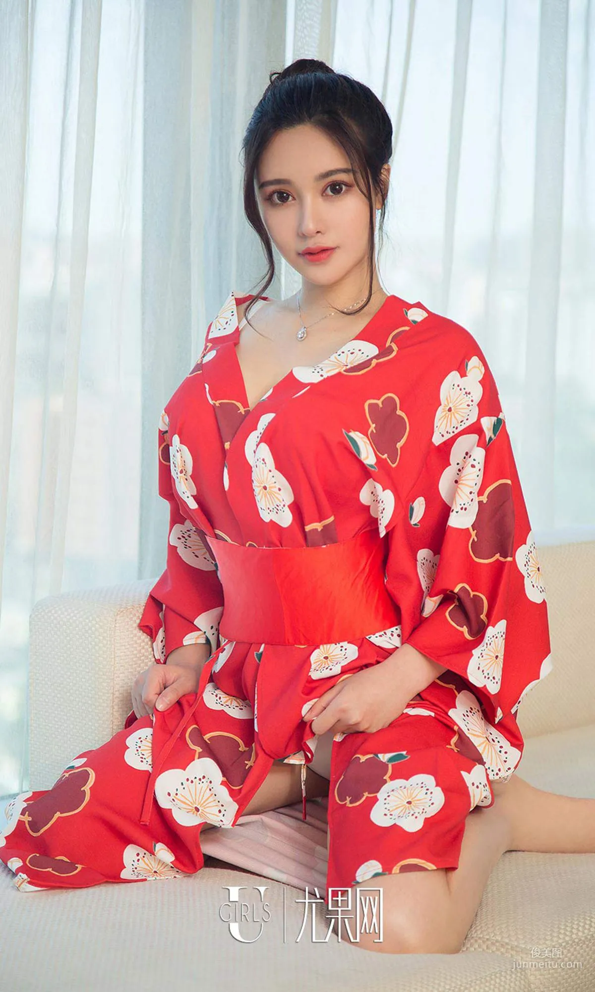 Jin Zixin, Miss Pearl [Ugirls App] No.1350 Photo Set photo 7