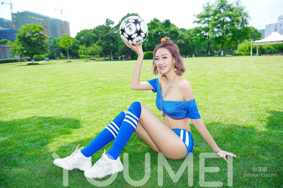 Fu Yixuan "Sakura Warrior" [YouMei] Vol.023 Photo Set photo 21