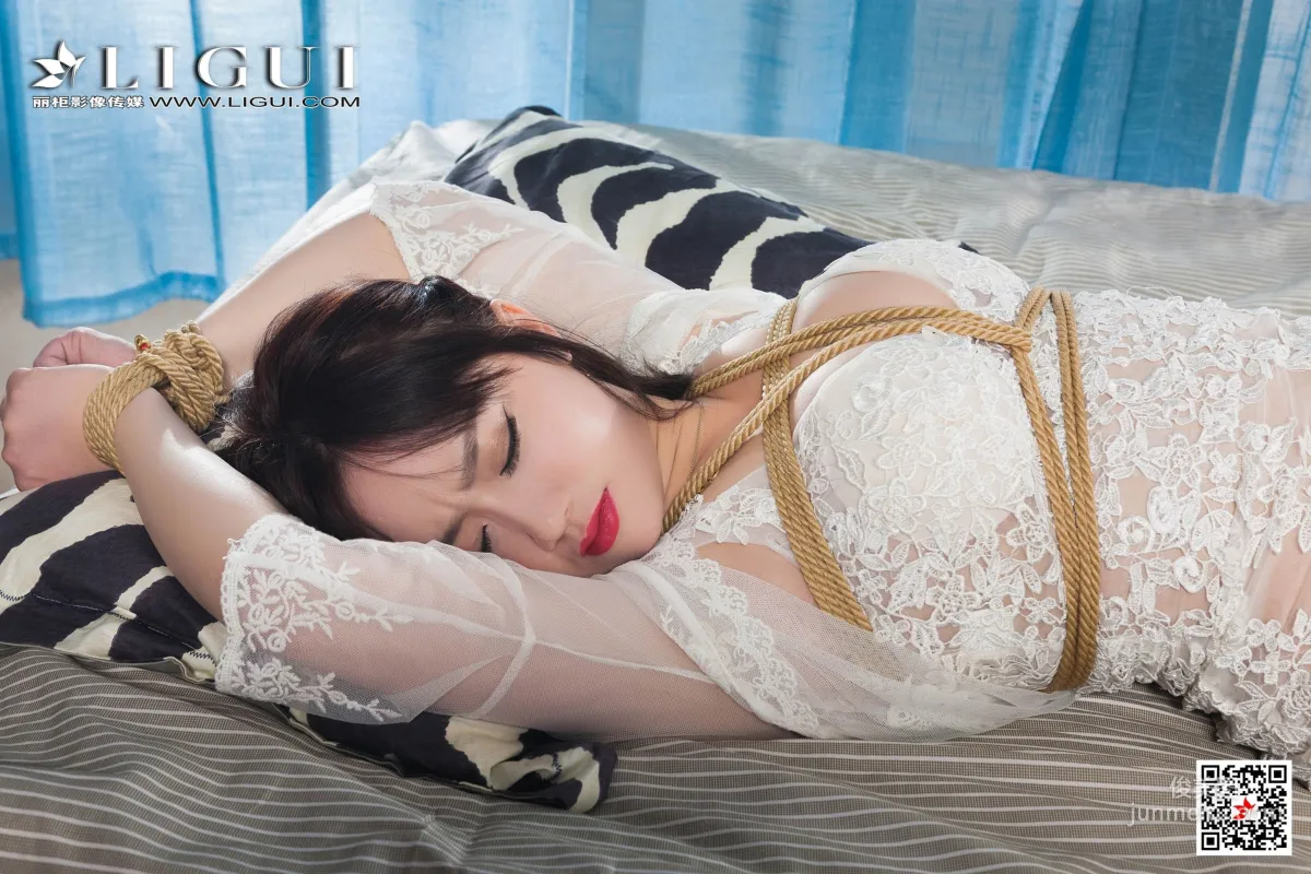 然然《蕾丝美束》 [丽柜Ligui] 网络丽人 写真集37