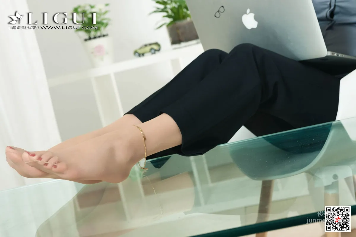 苏曼《紧身裤OL女郎》 [丽柜Ligui] 网络丽人 写真集38