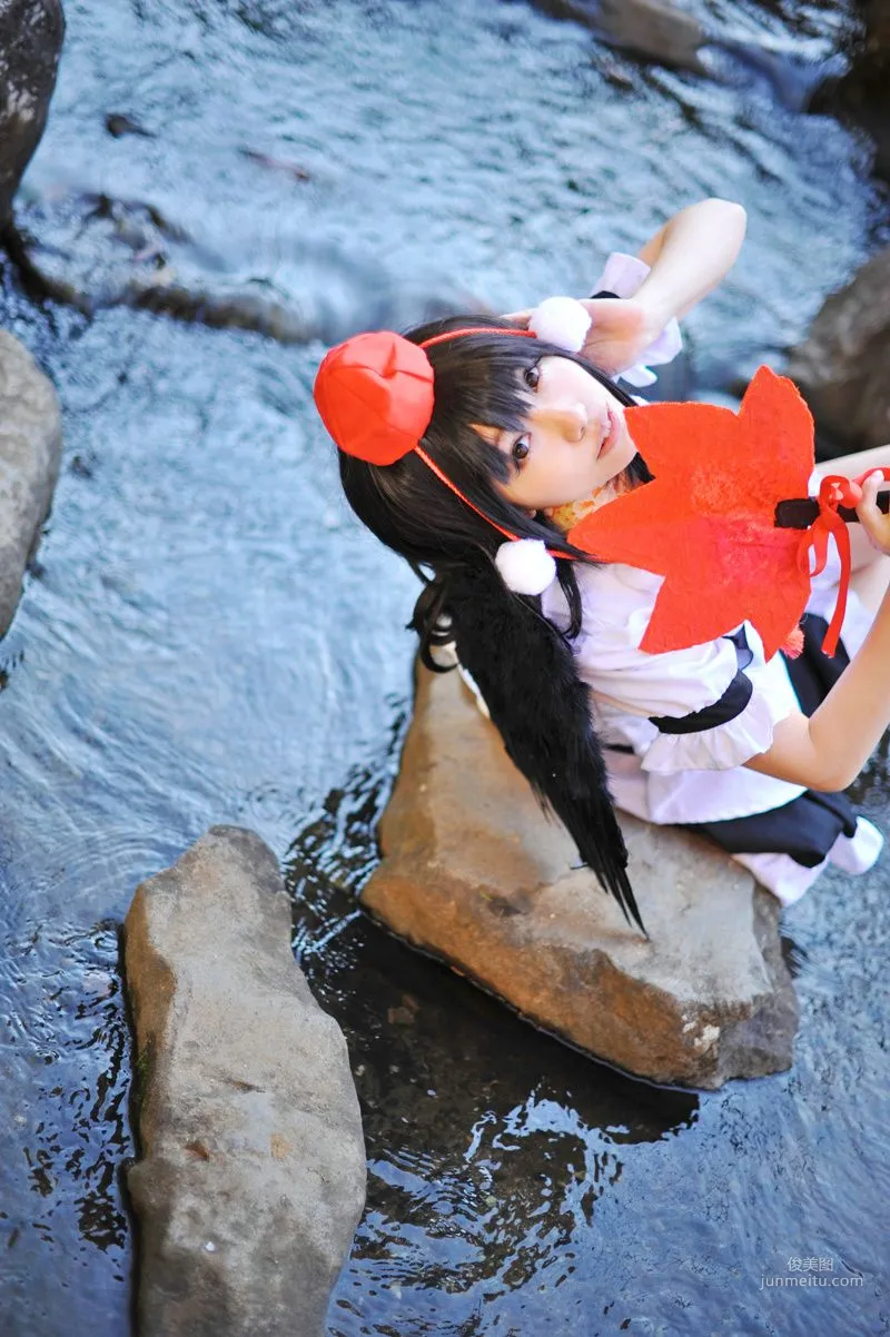 Tenshi Myu 'Touhou Project' Aya Shameimaru [Sugar Myuku] Photo Set photo 7