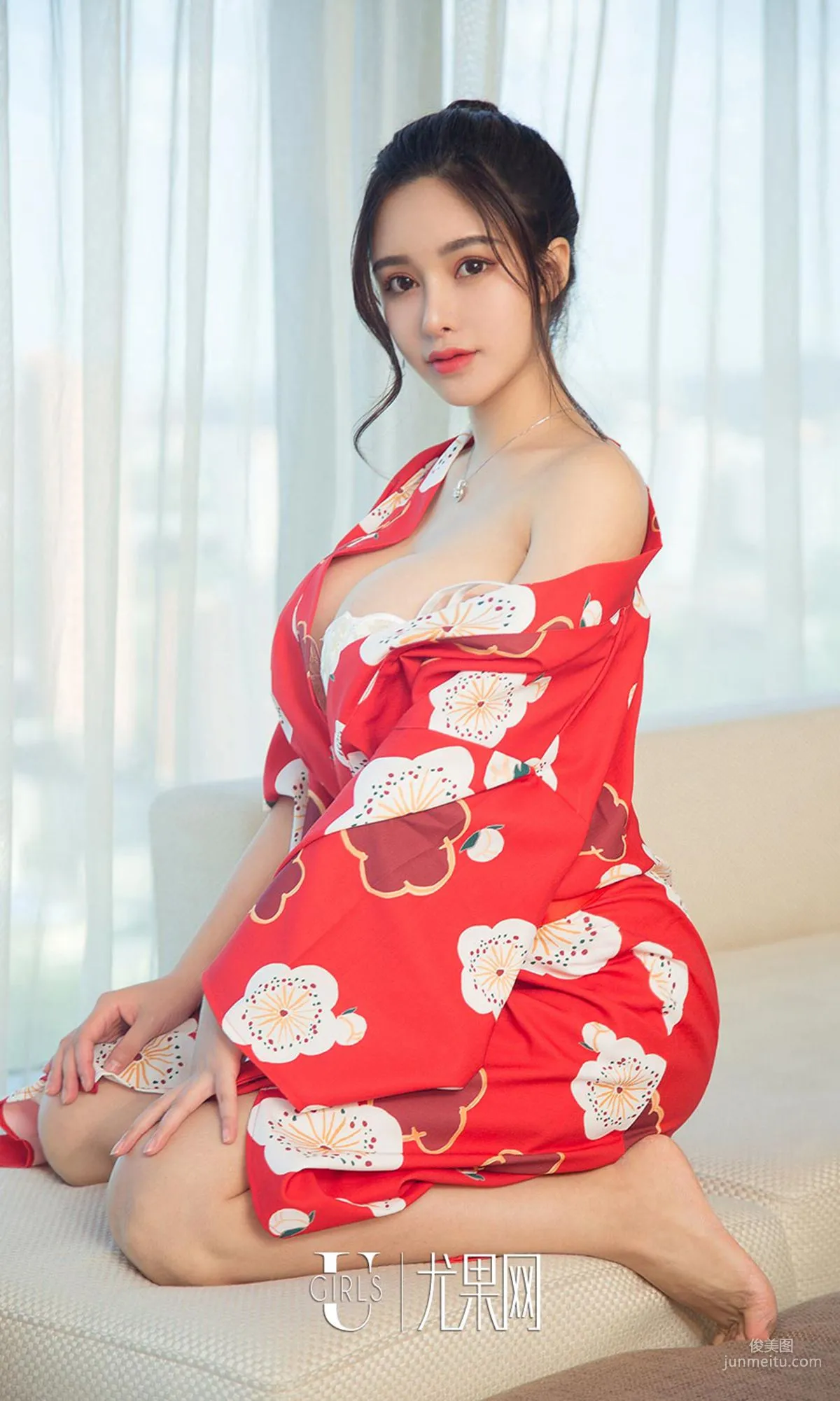 Jin Zixin, Miss Pearl [Ugirls App] No.1350 Photo Set photo 12