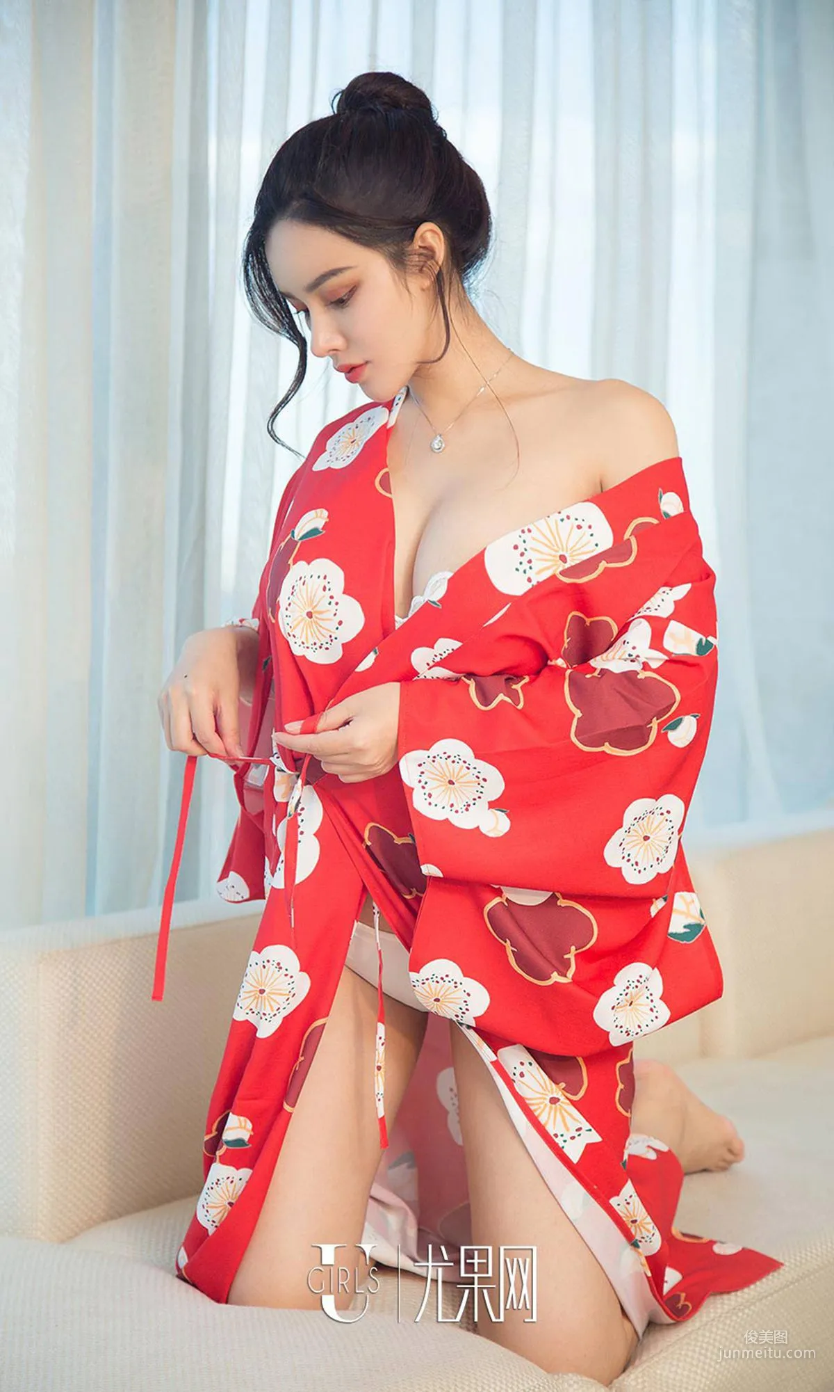 Jin Zixin, Miss Pearl [Ugirls App] No.1350 Photo Set photo 33