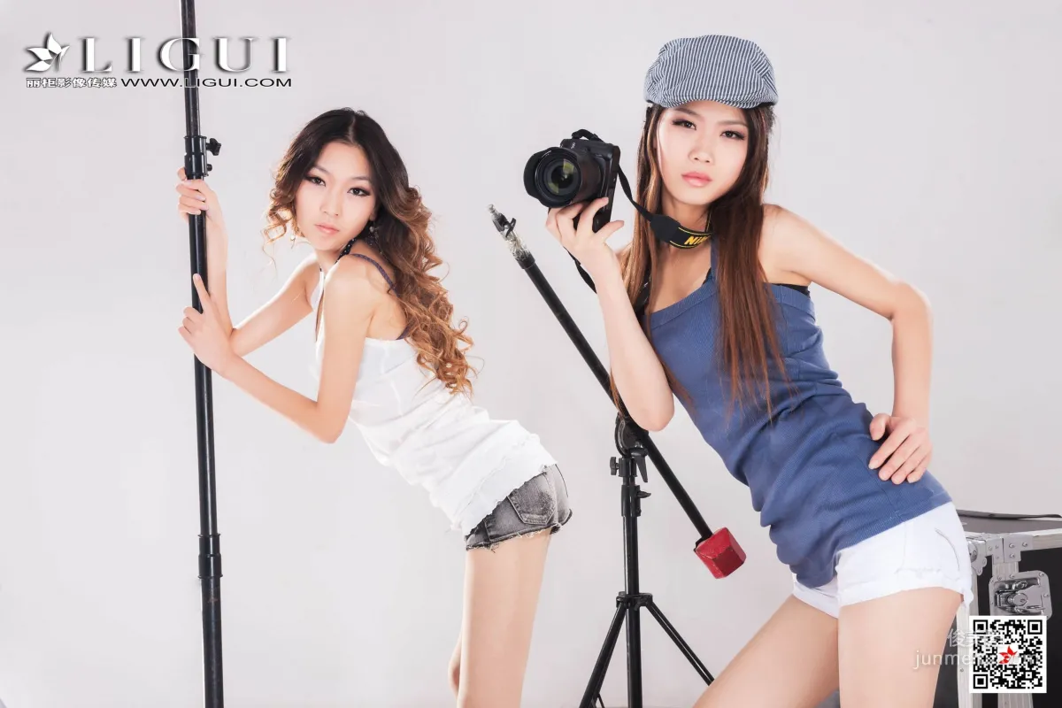 Wen Xin & Yi Xuan, Fashionable Twin Flowers [Ligui] Internet Beauty photo 45