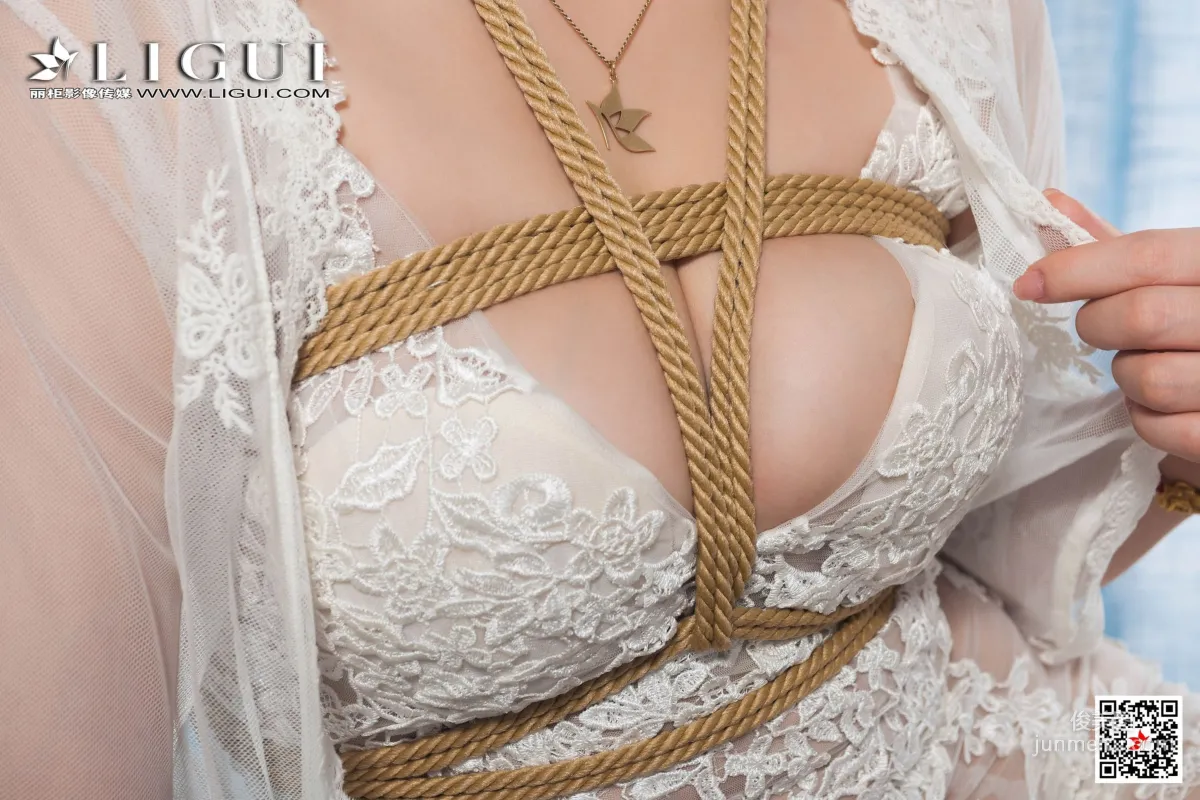 然然《蕾丝美束》 [丽柜Ligui] 网络丽人 写真集29