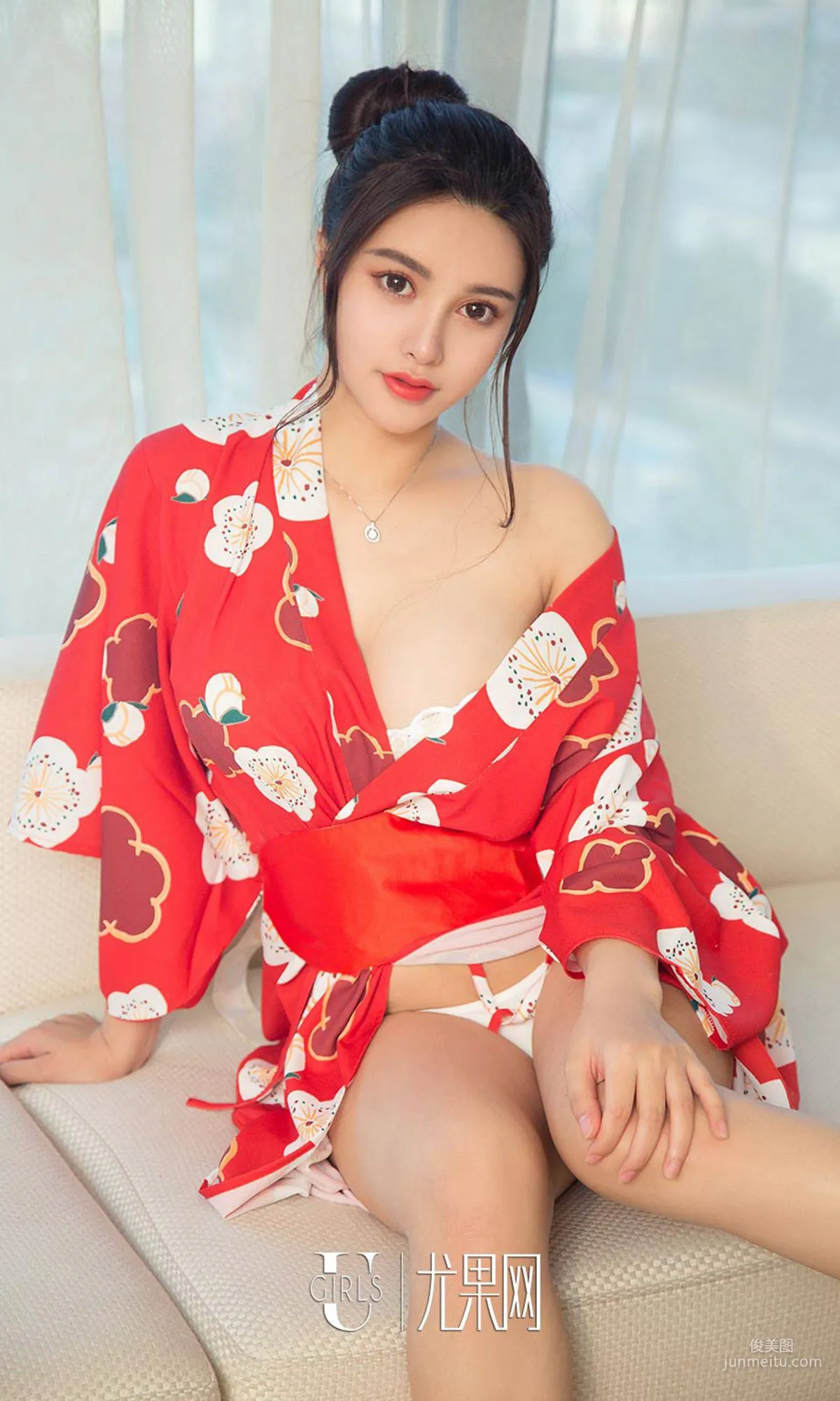 Jin Zixin, Miss Pearl [Ugirls App] No.1350 Photo Set photo 31